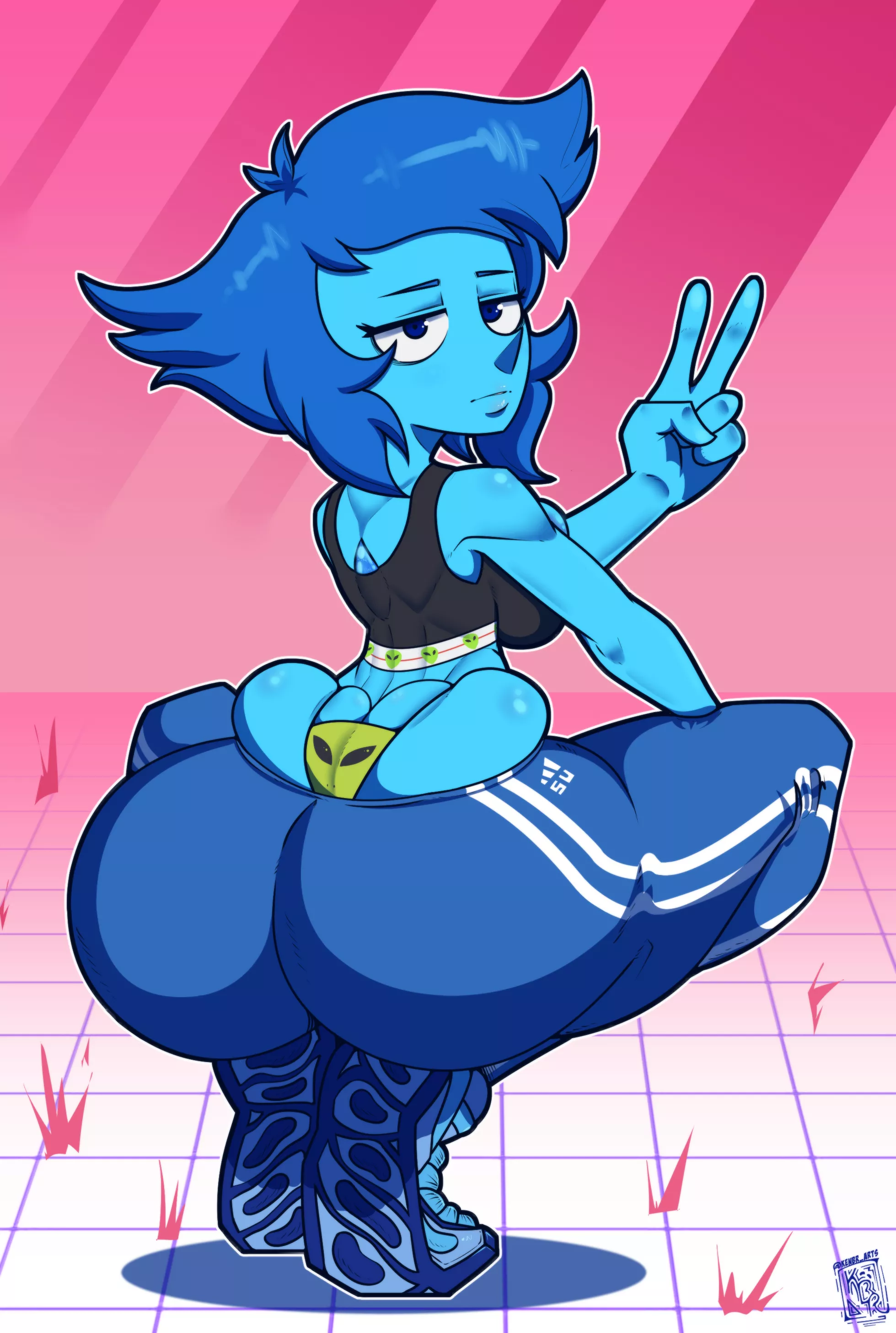 Lapis has a huge ass! (KeniBR) [Steven Universe]