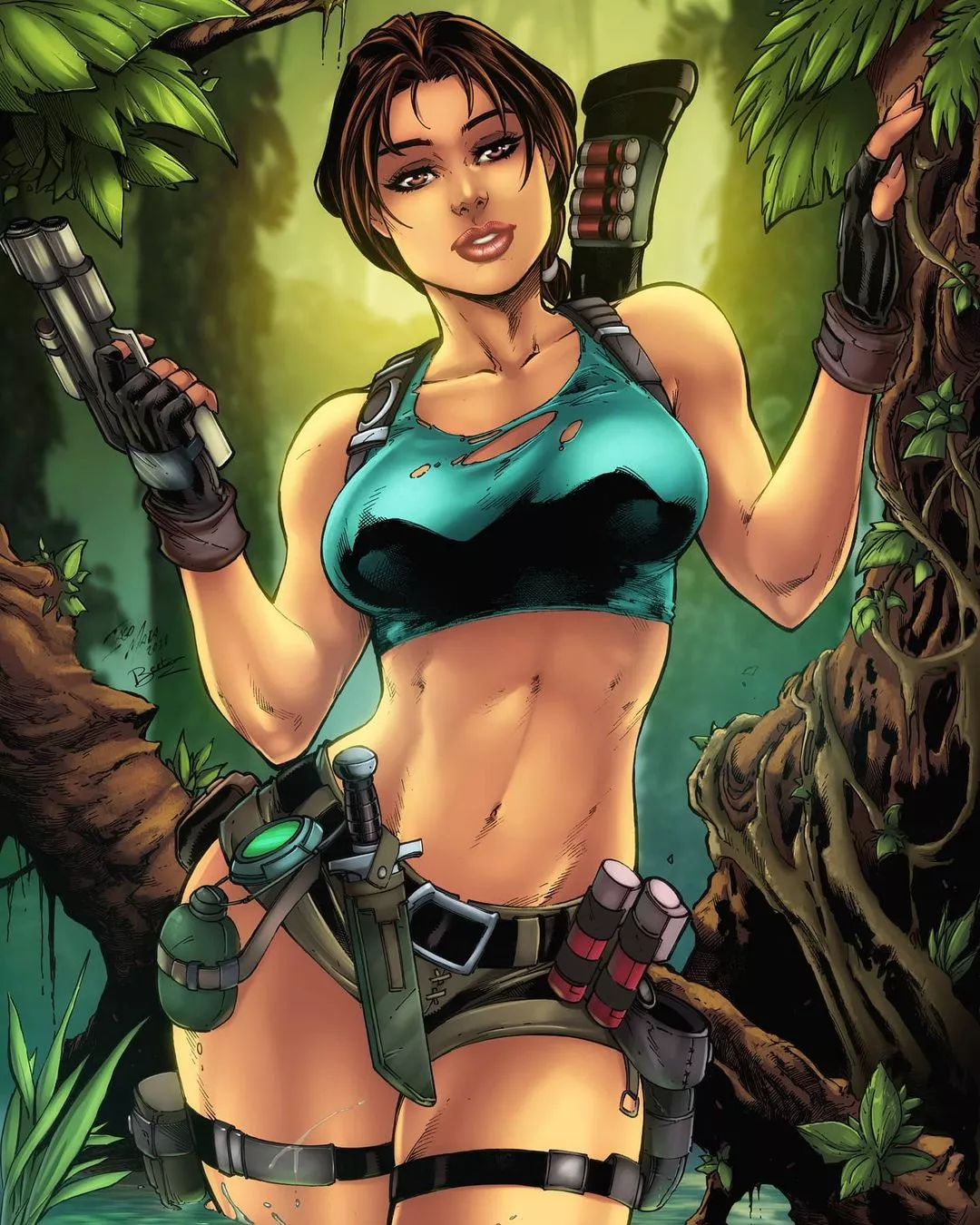 Lara Croft by Iago Maia (2021)