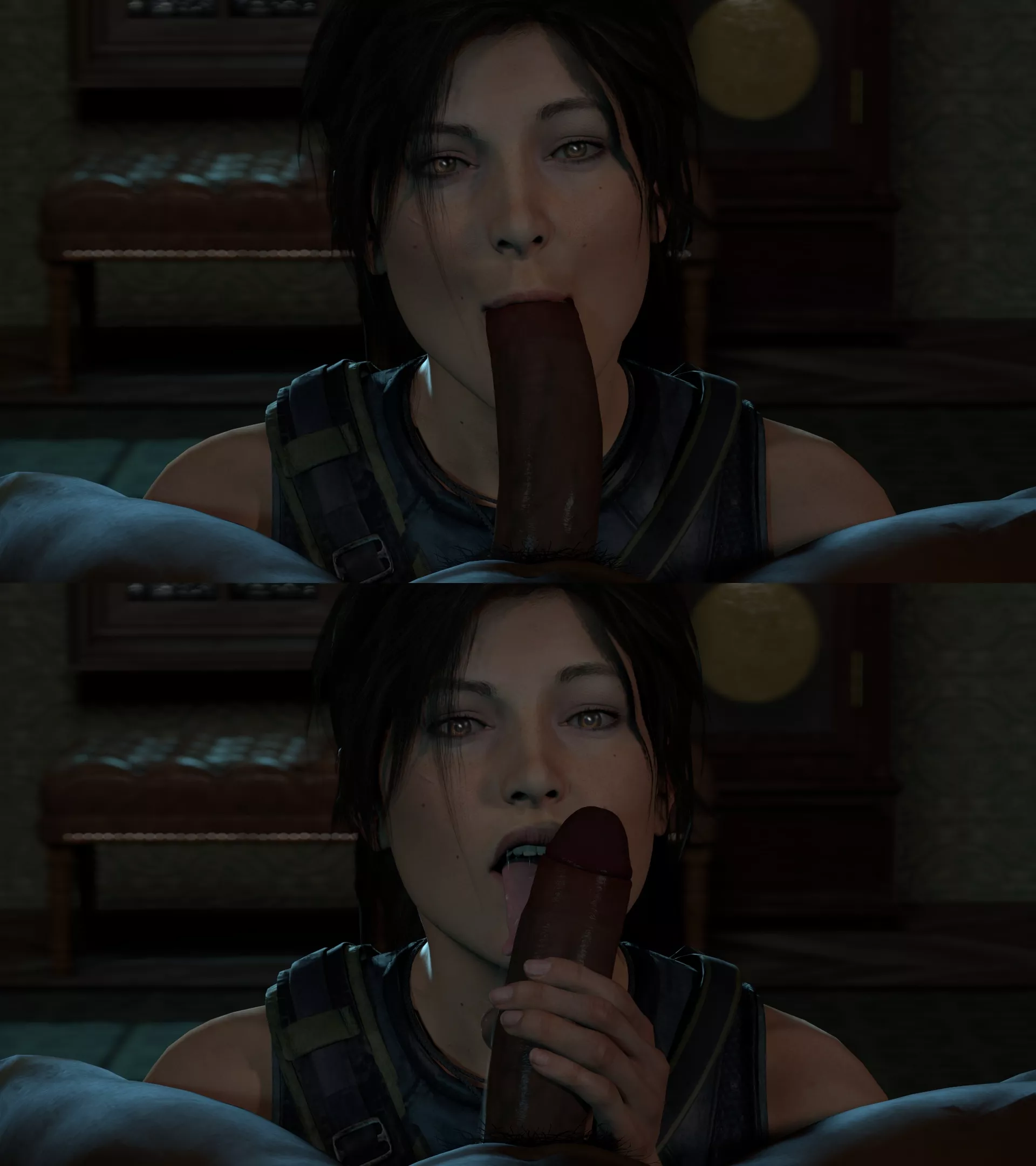 Lara having a taste (Stephanie)