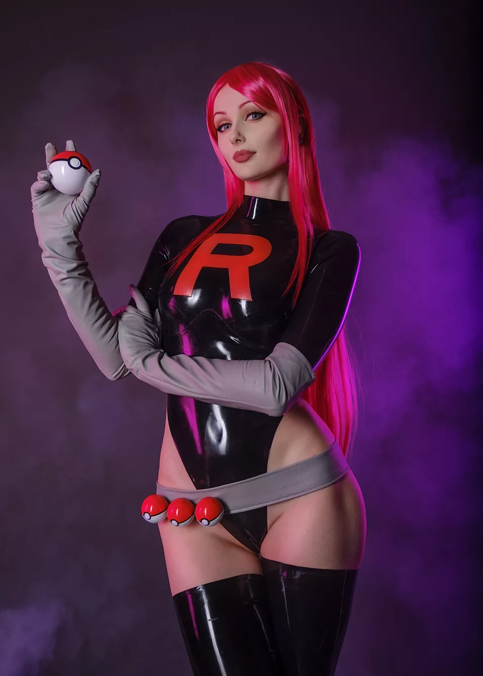 Latex Jessie! Cosplay by me