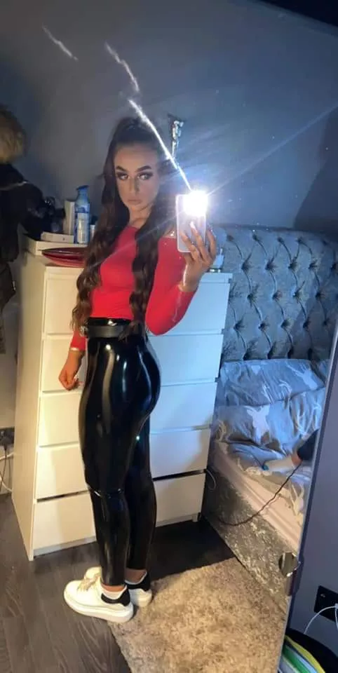 Latex pants