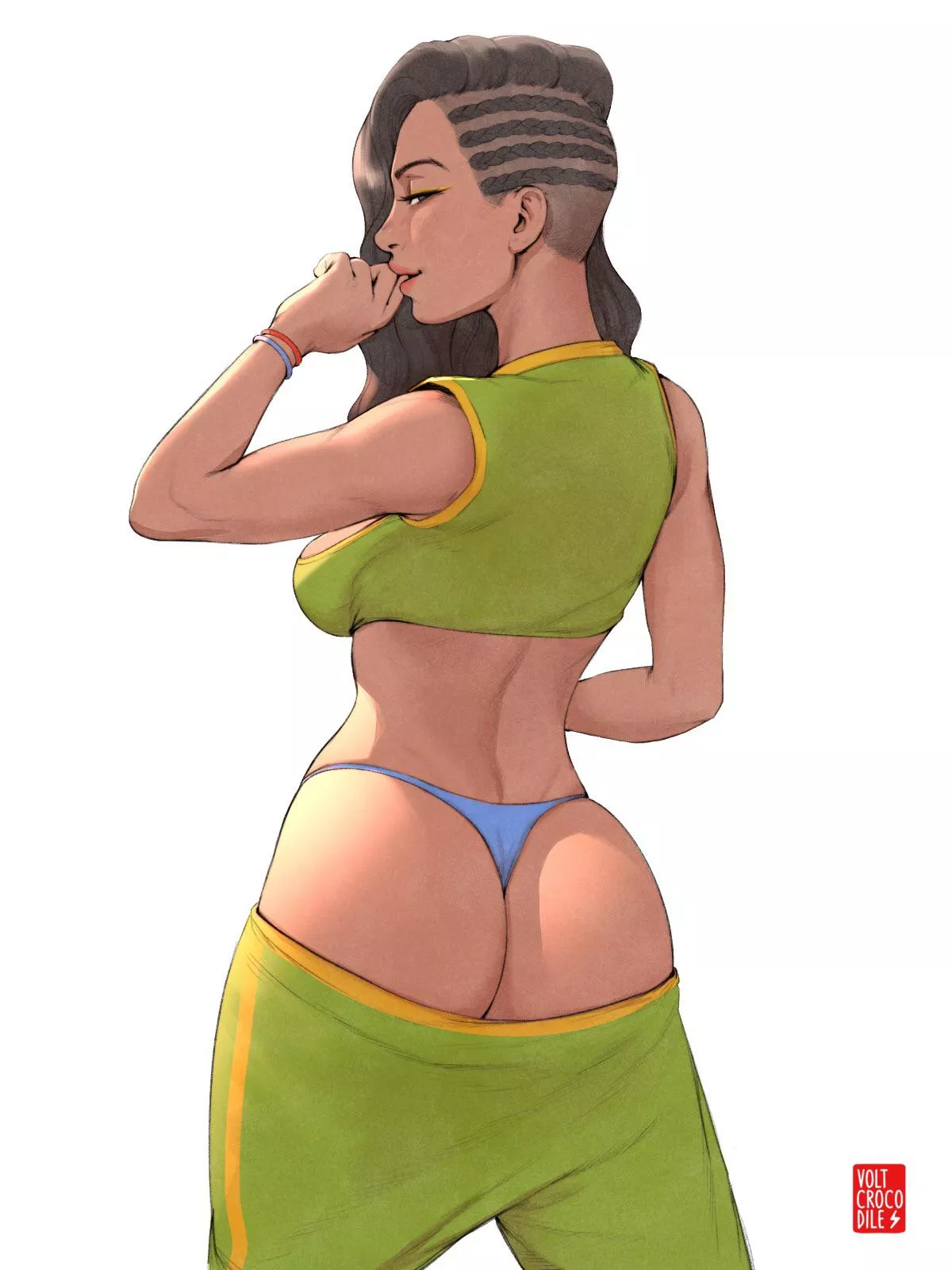 Laura Matsuda [Street Fighter] (volt crocodile