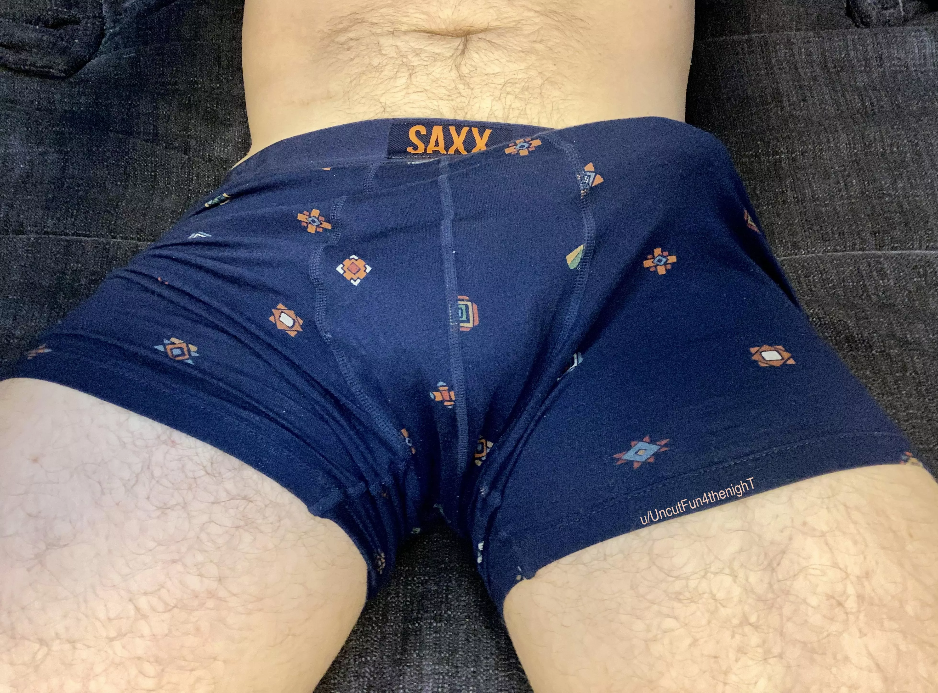 Lazy day bulge!