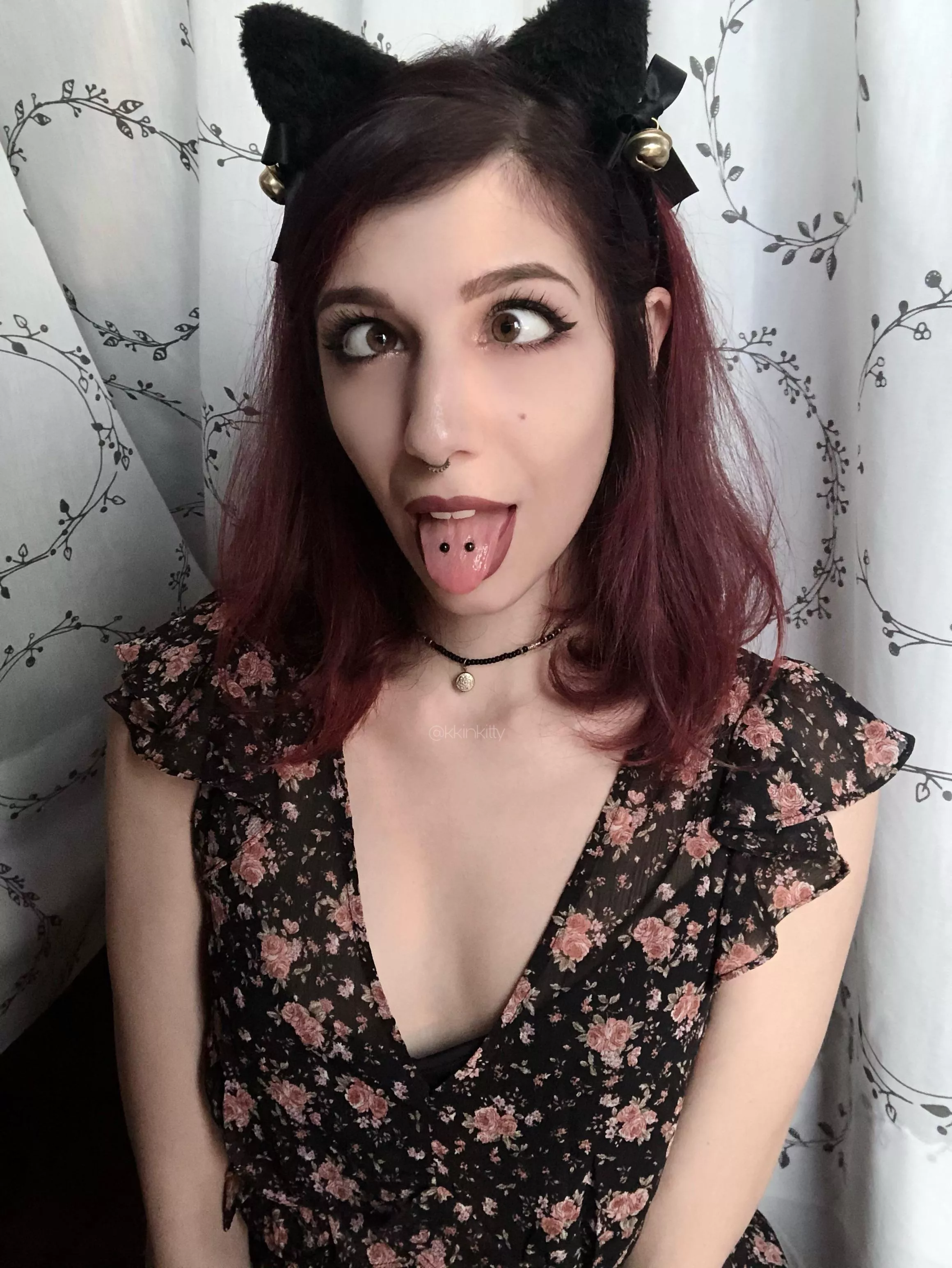 Let me drain you off with my pierced tongue