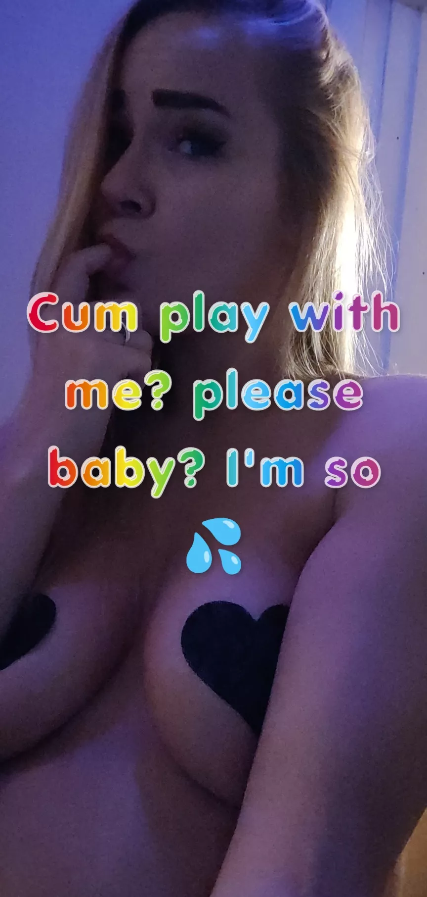 Let's play tonight ðŸ’¦ðŸ’ž I'm soo pent up babyðŸ’‹ cum see me at 10pm EDT [masochisticplaythings]