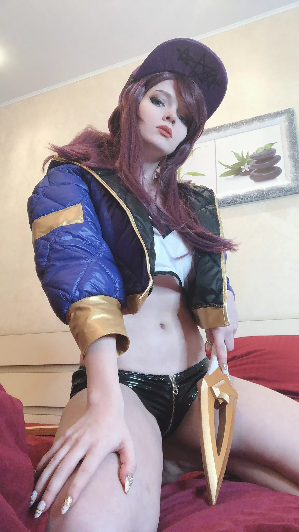 Lewd K/DA Akali from my Onlyfans