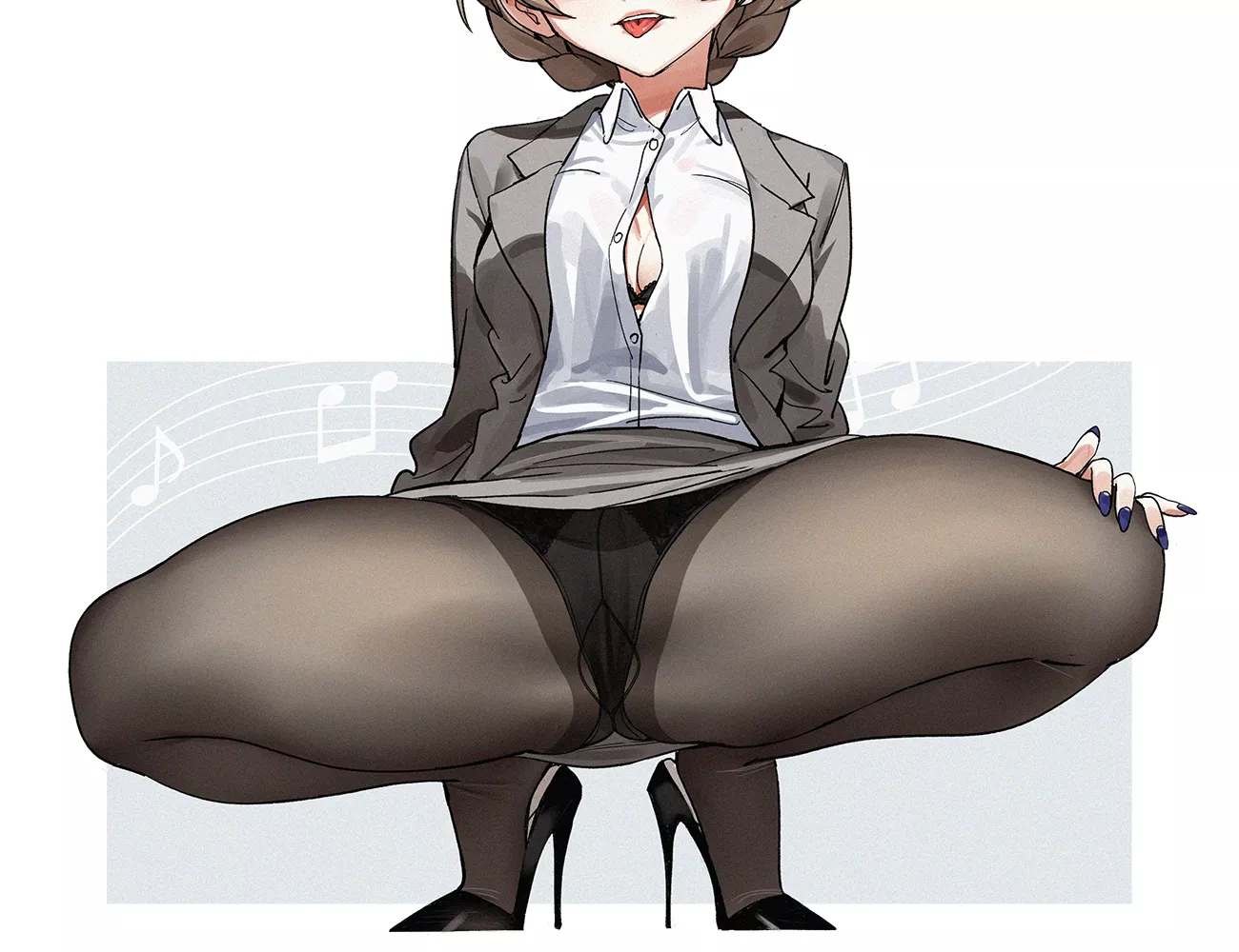 Lewd office lady