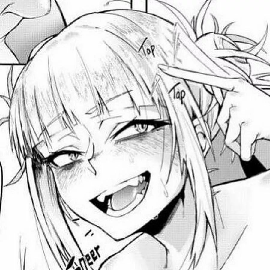 LF Mono Source: 1girl, looking at viewer, himiko toga, nude, blonde hair