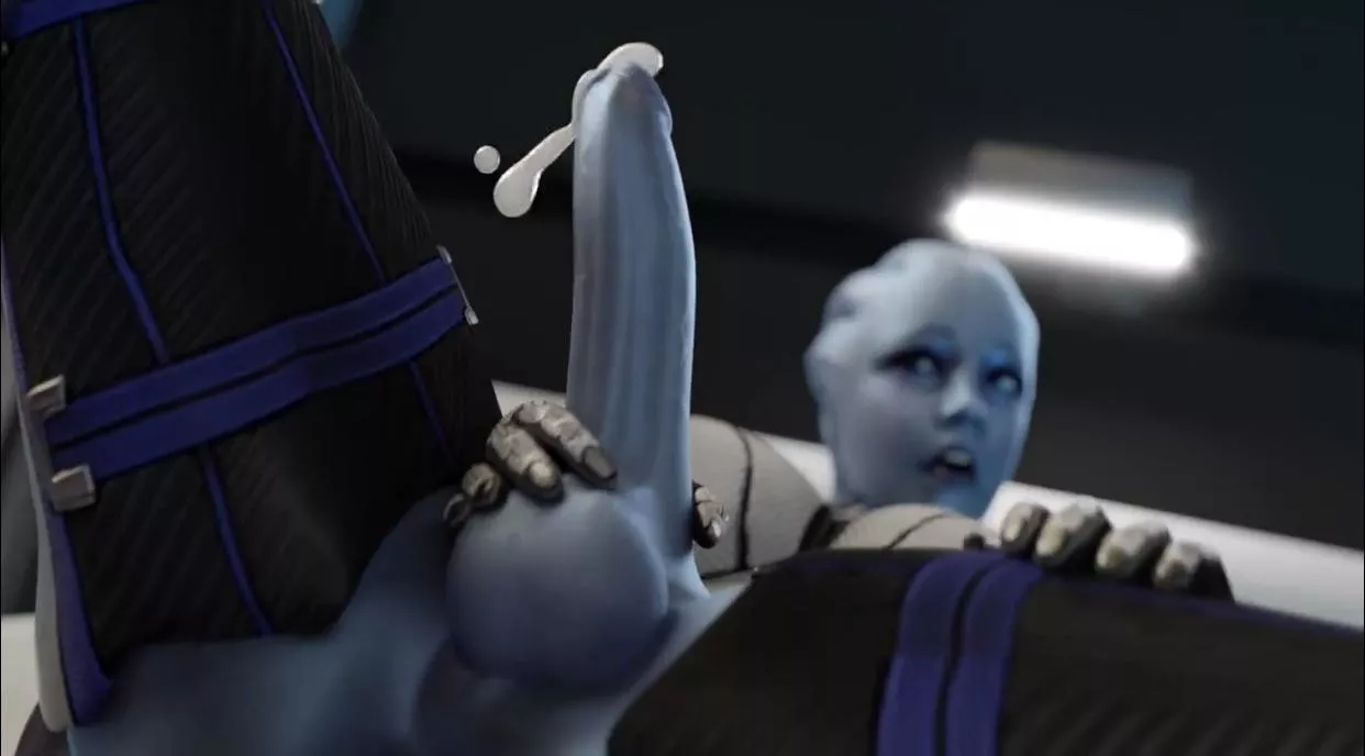 Liara T'soni PoV Futa dick cumshot