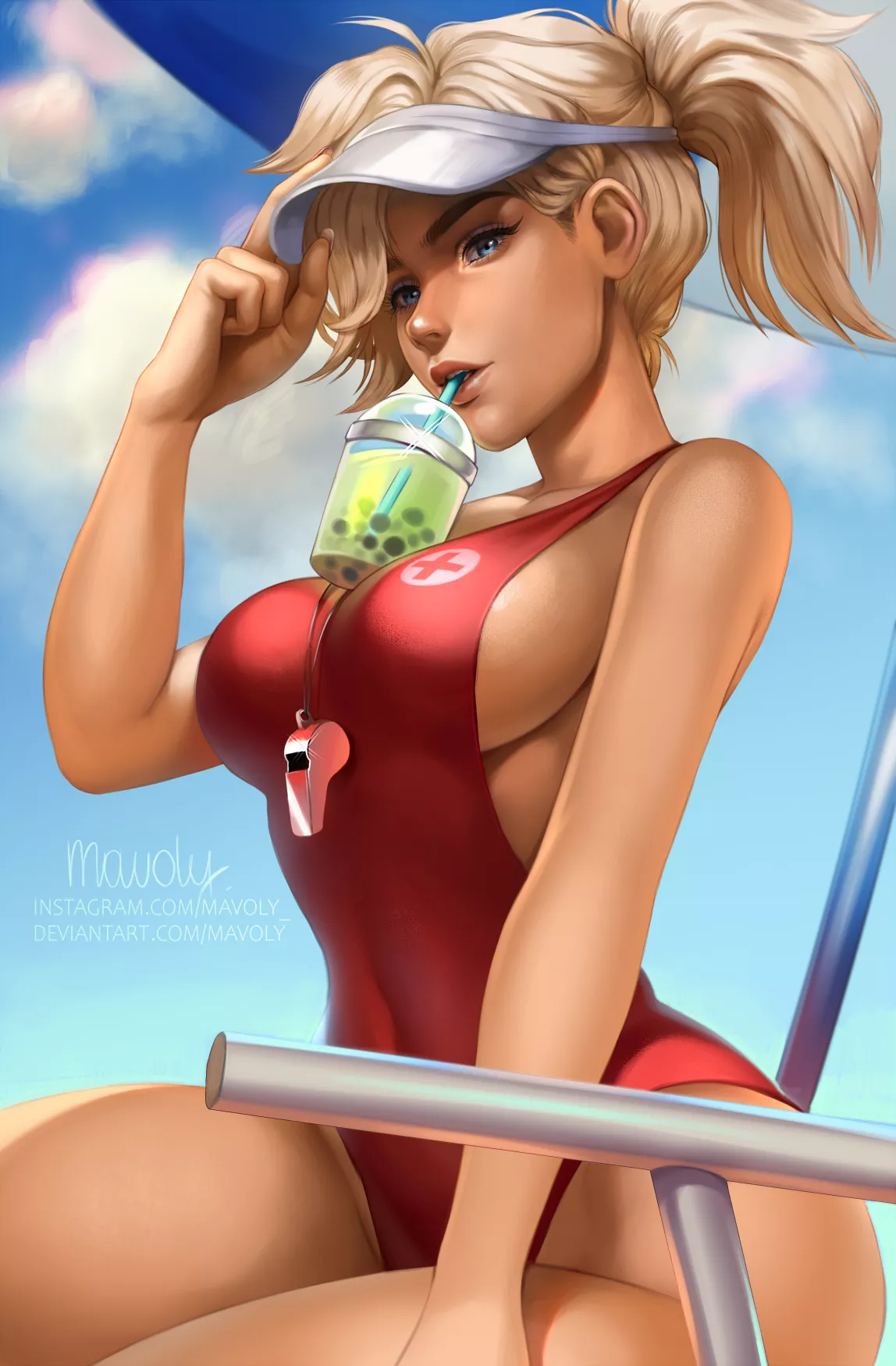 Lifeguard Mercy (Mavoly) [Overwatch]