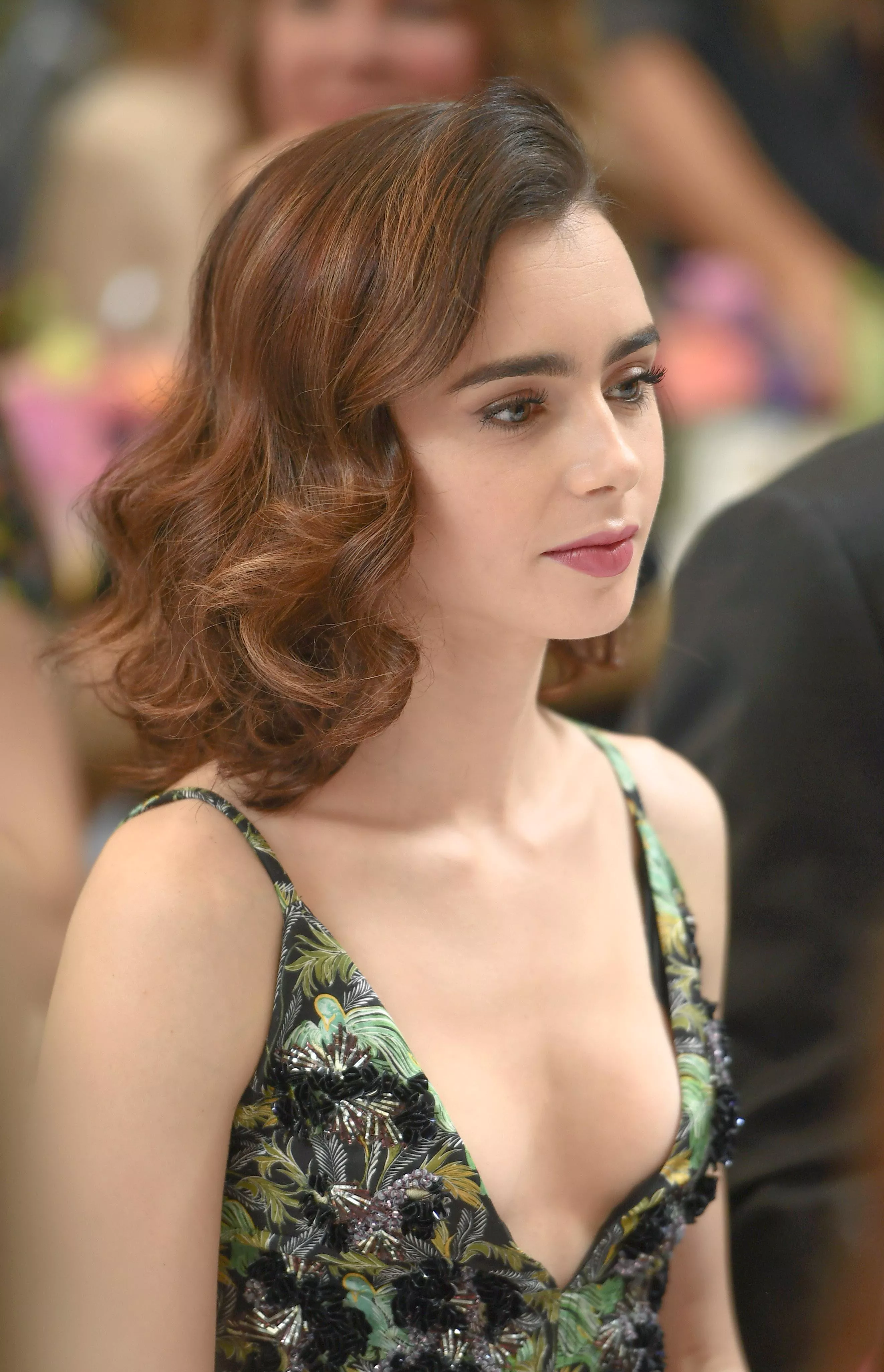 Lily Collins.