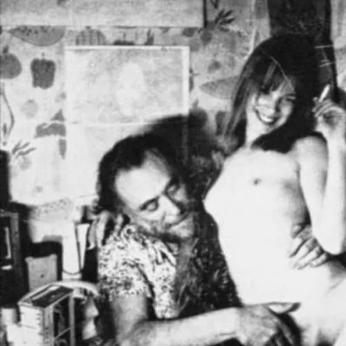 Linda King and Charles Bukowski 1970