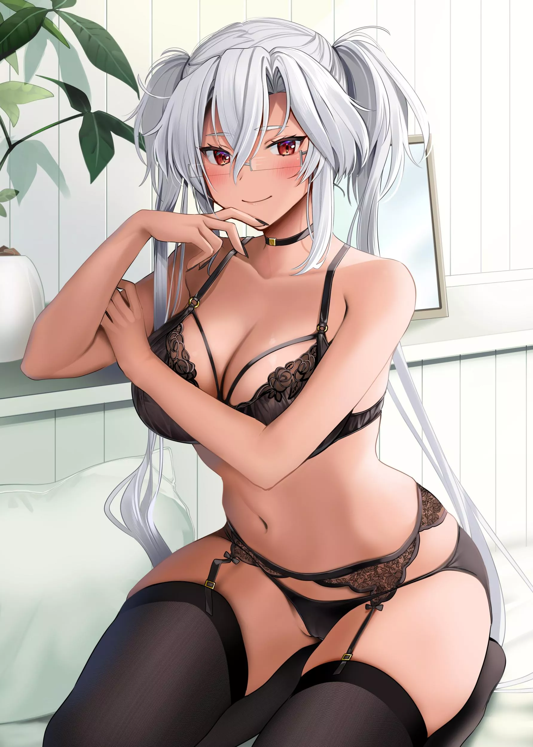 Lingerie Musashi [Kancolle]