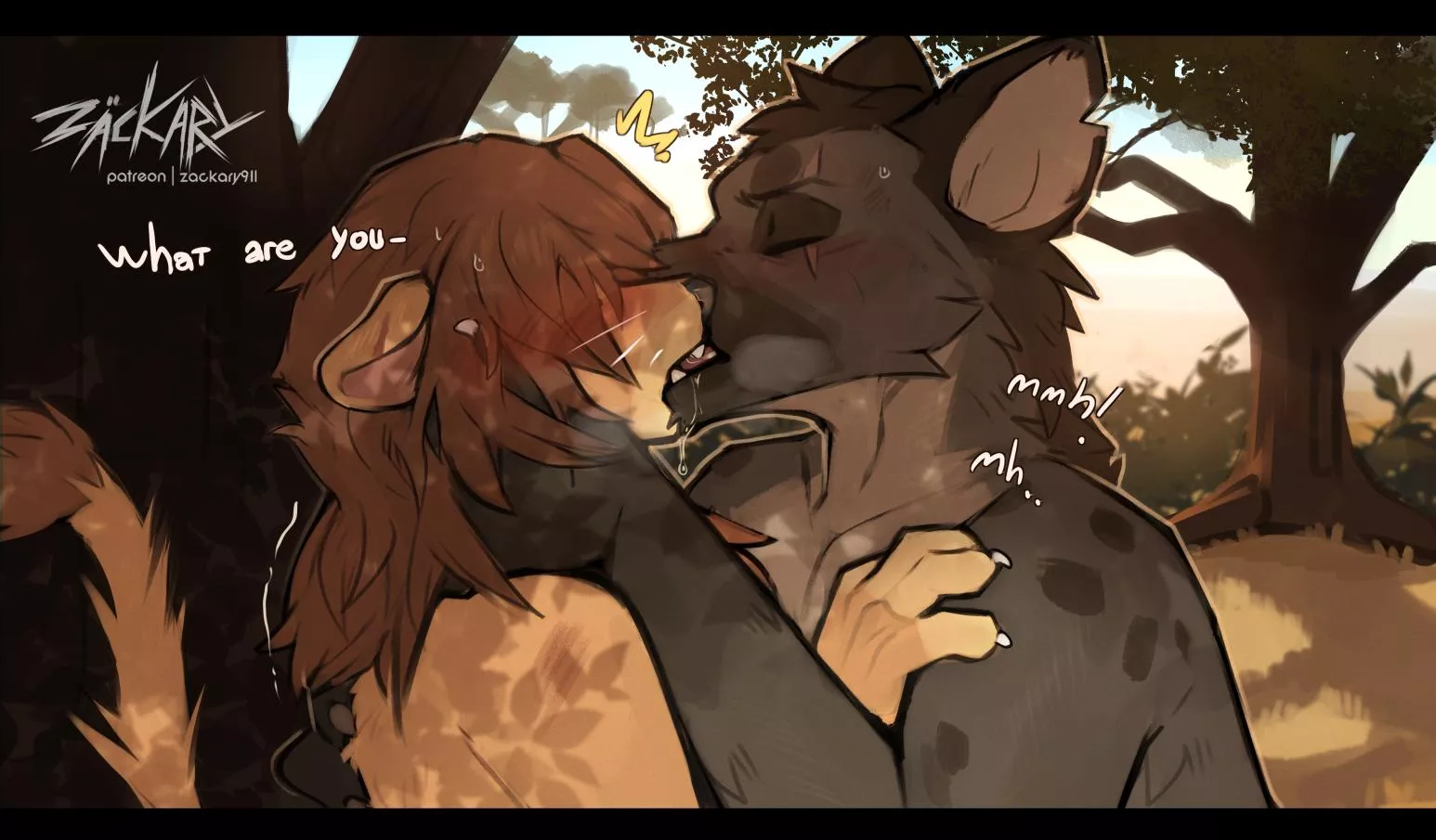 Lion X Hyena (Zackary911)