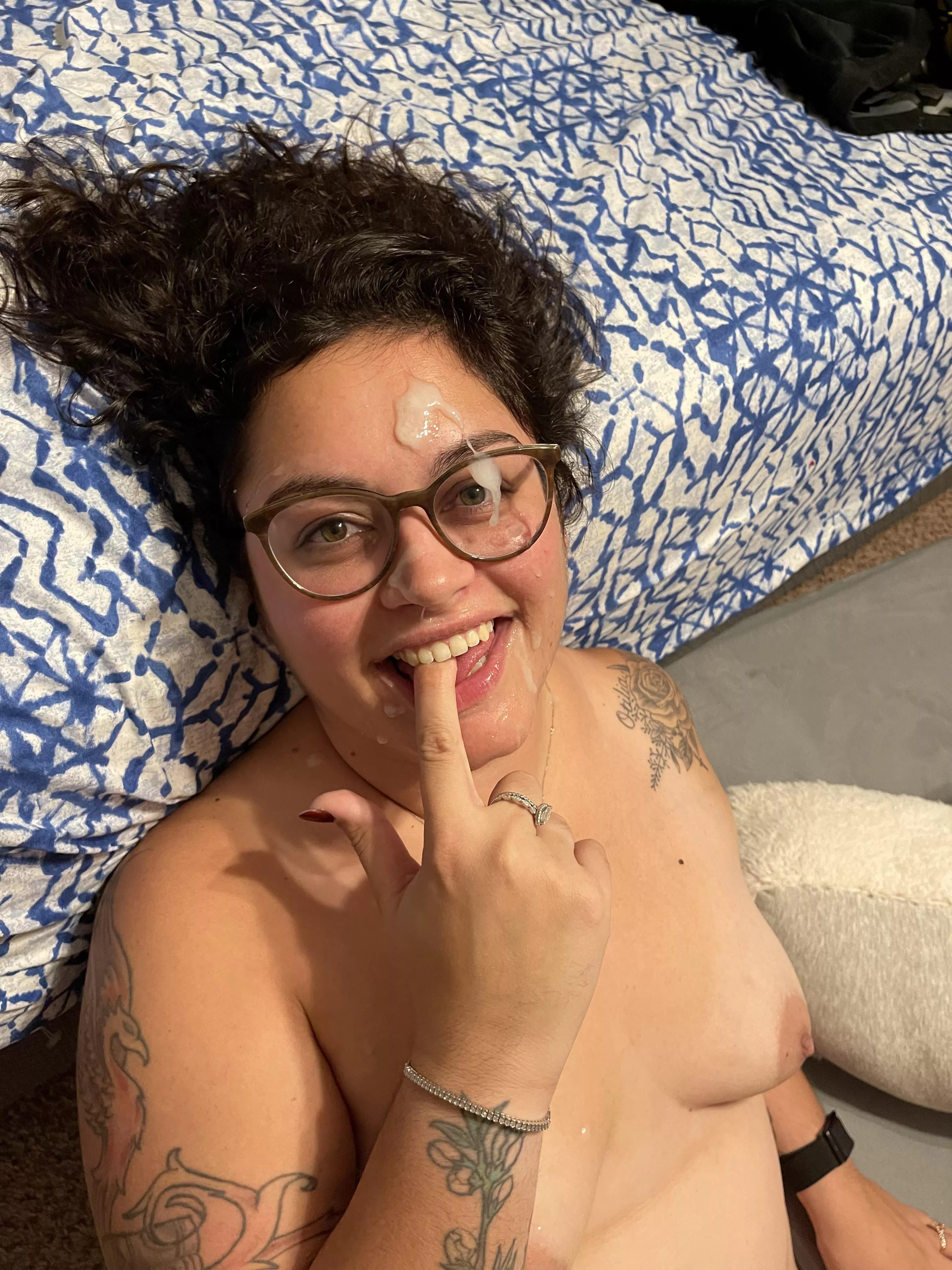 Lip bite and a facial?ðŸ¥°ðŸ¥°