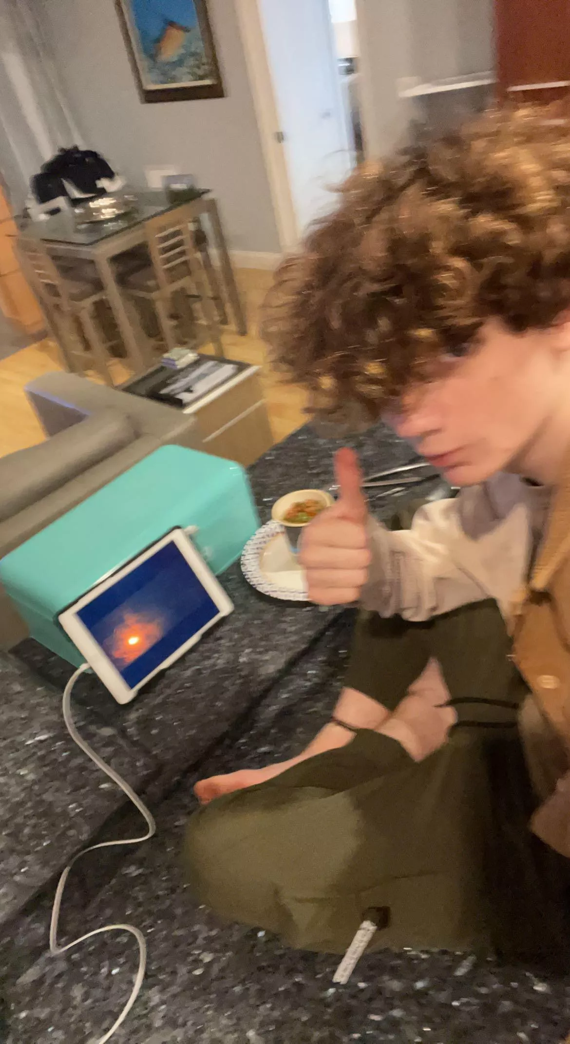 literally just me (m18) eating ramen <3