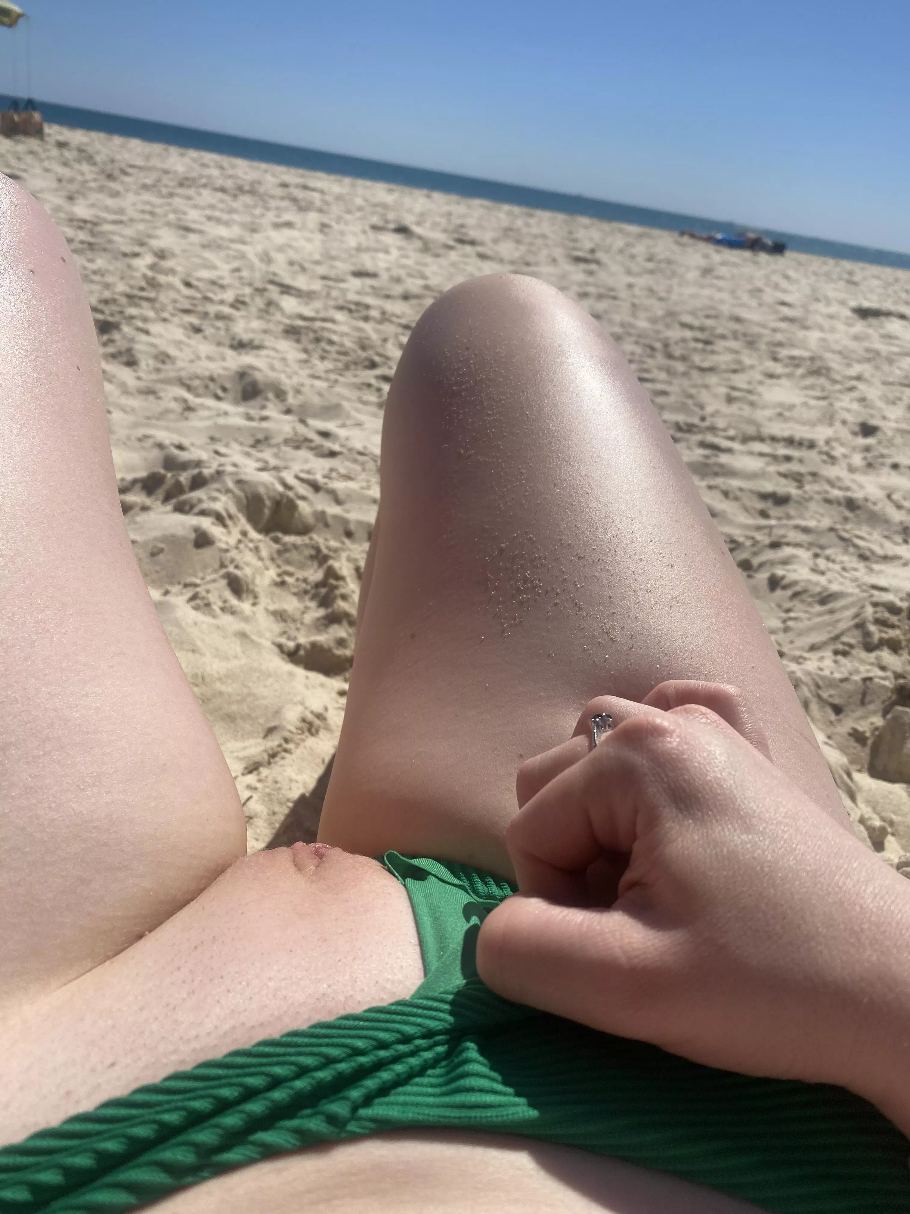 Little fun at the beach. 😉😘 [f] [c] [oc]