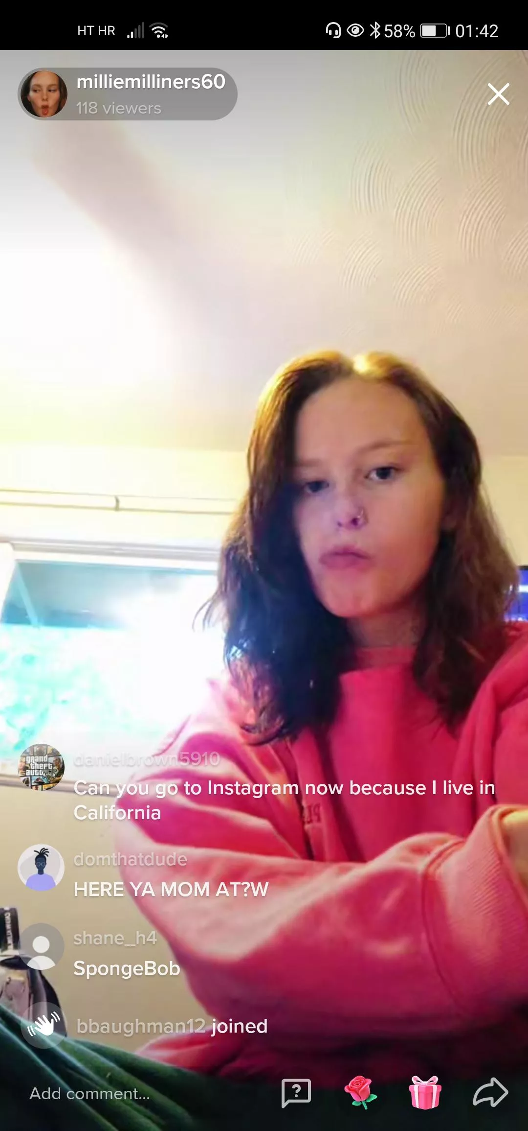 Live on tiktok