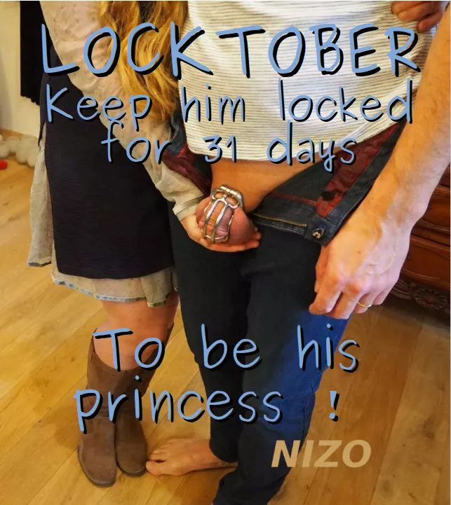 Locktober presentation : good opportunity to hold him !