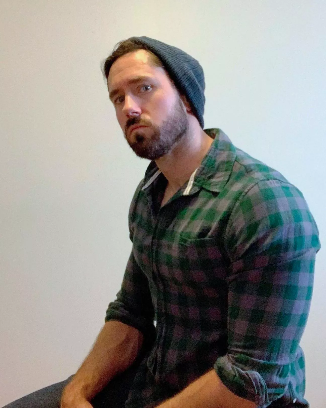 Looking like a lumberjack today. Have a good weekend!