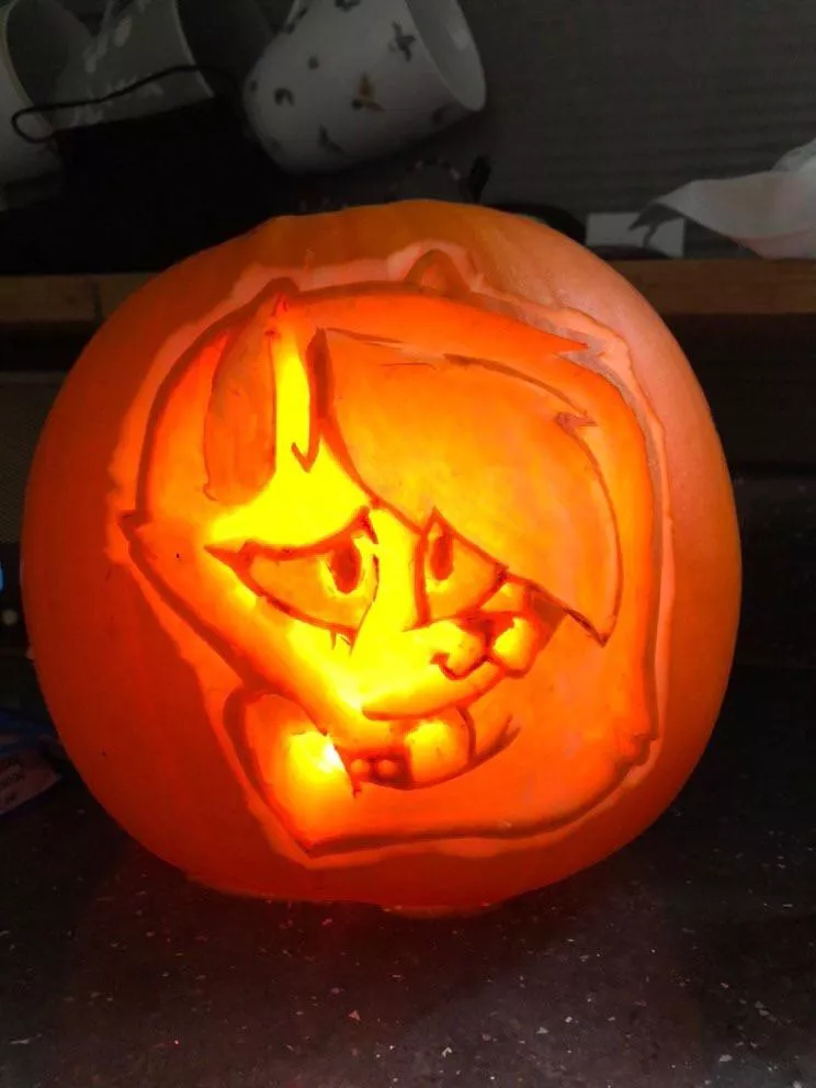 Loona pumpkin I did, exited for tomorrow!!!