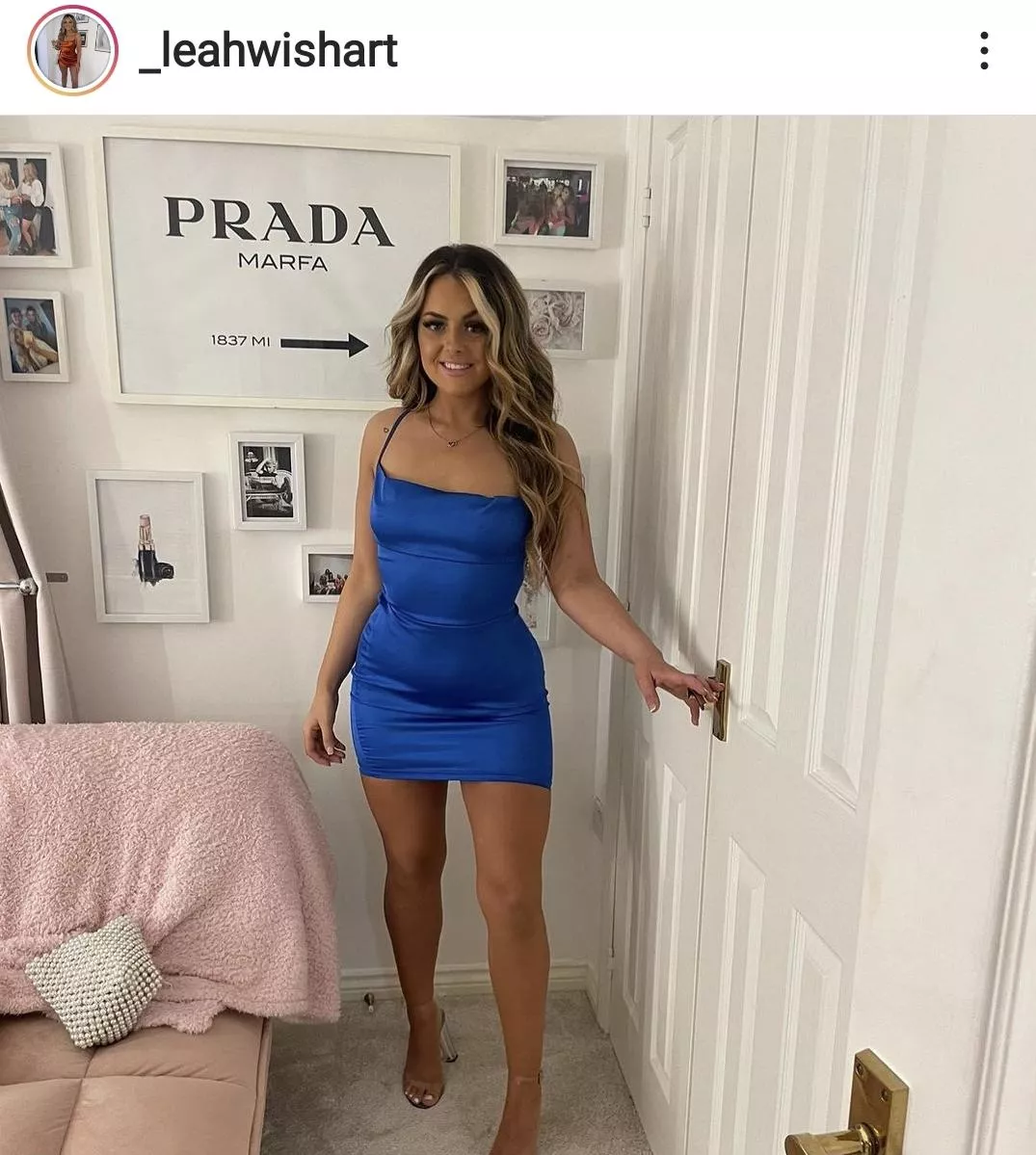 Love blue dresses on women