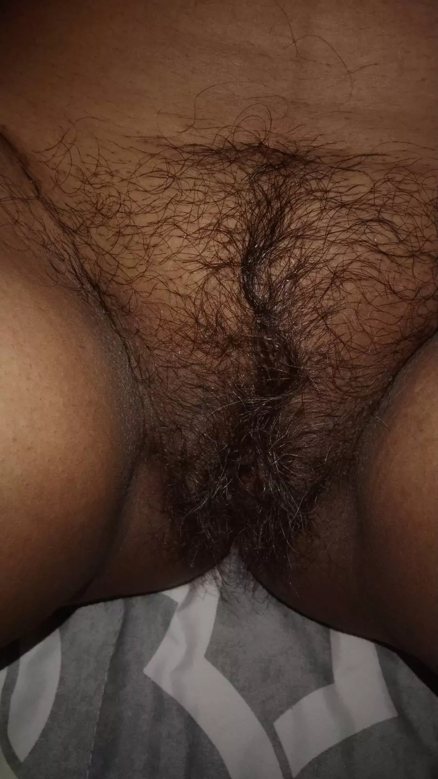 Love how hairy my pussy is, 50F