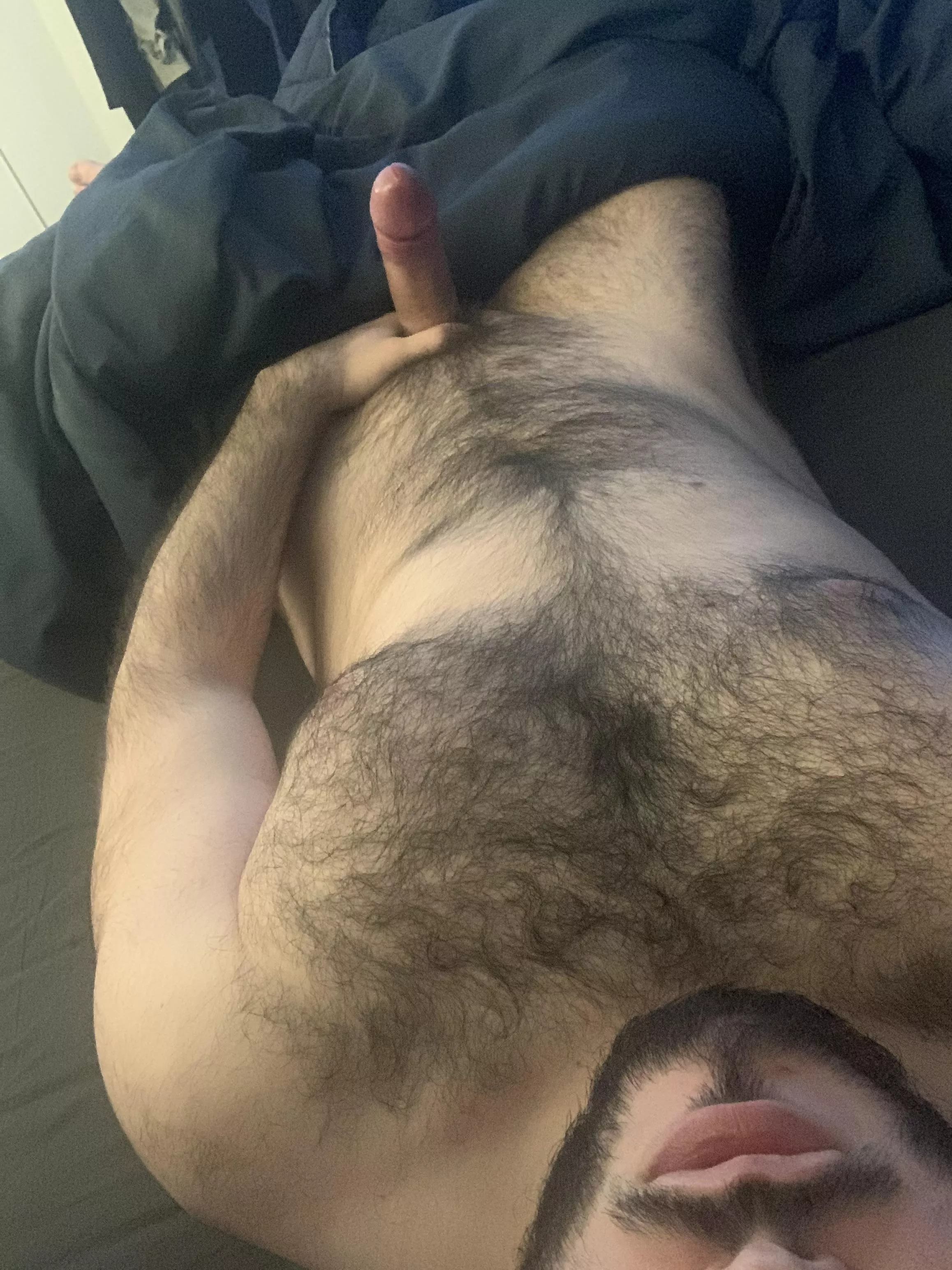 love my hairy chest 😌