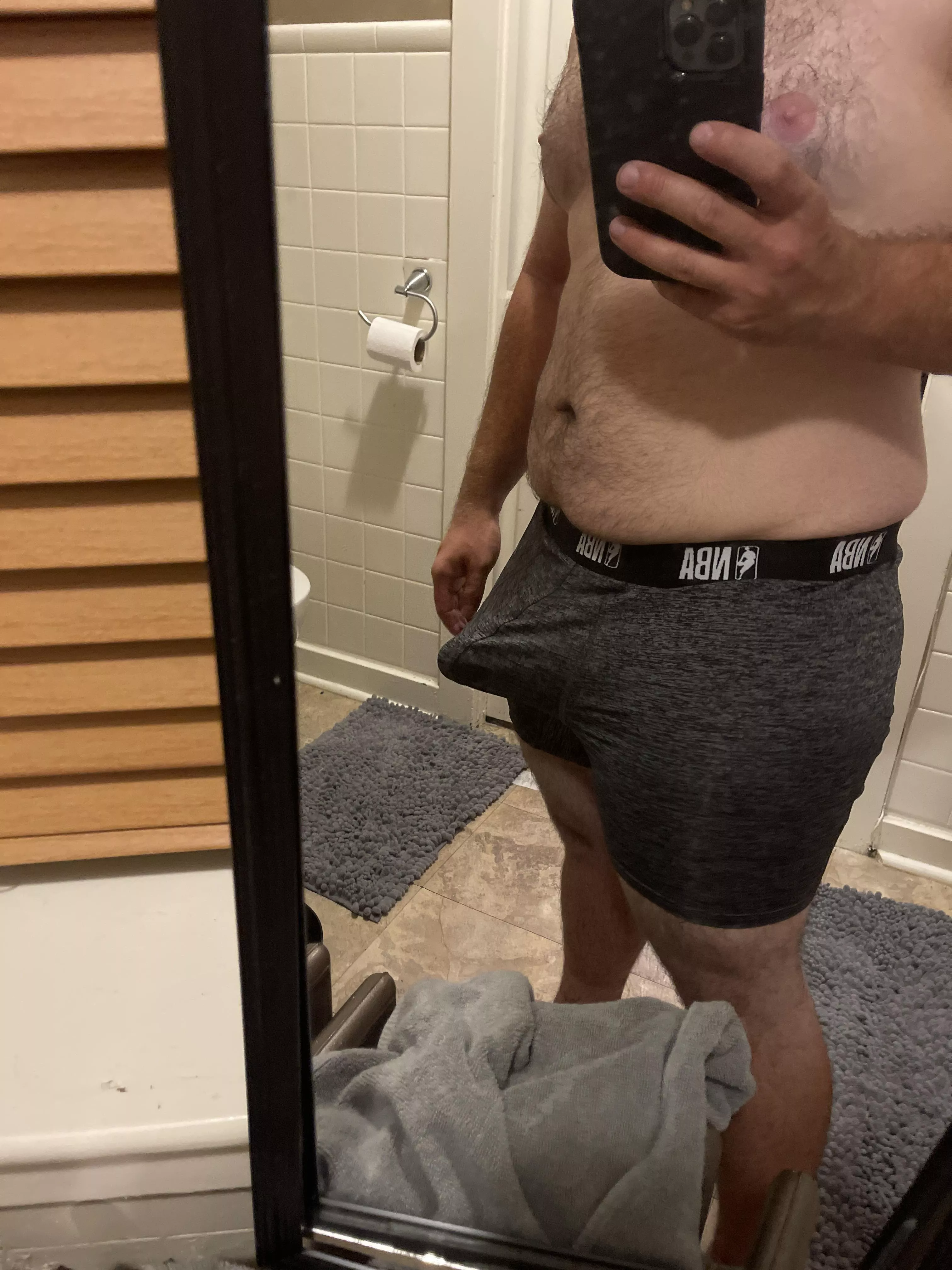 Love my new underwear… nice & tight to keep me excited without even having to jerk