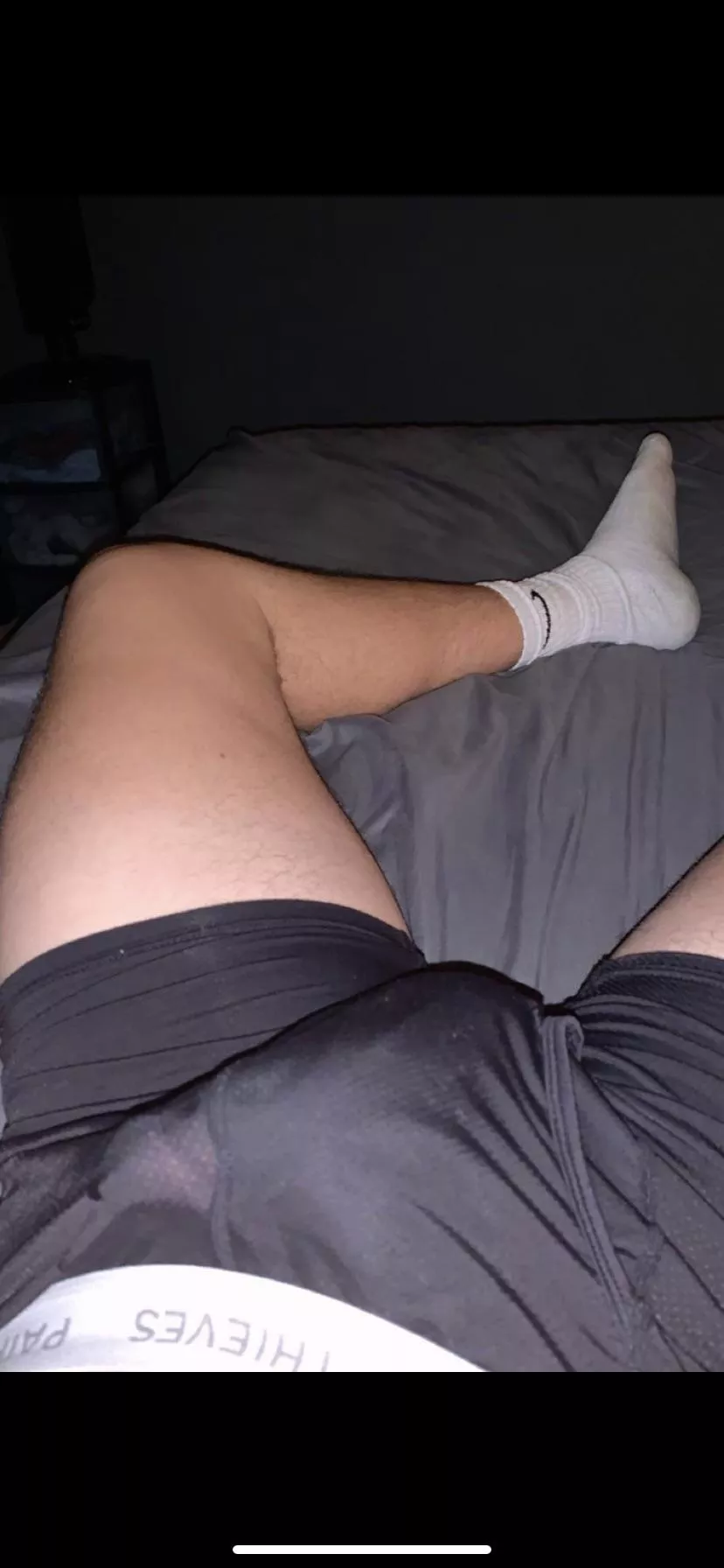 Love my white Nike socks. Message me for snap so we can trade