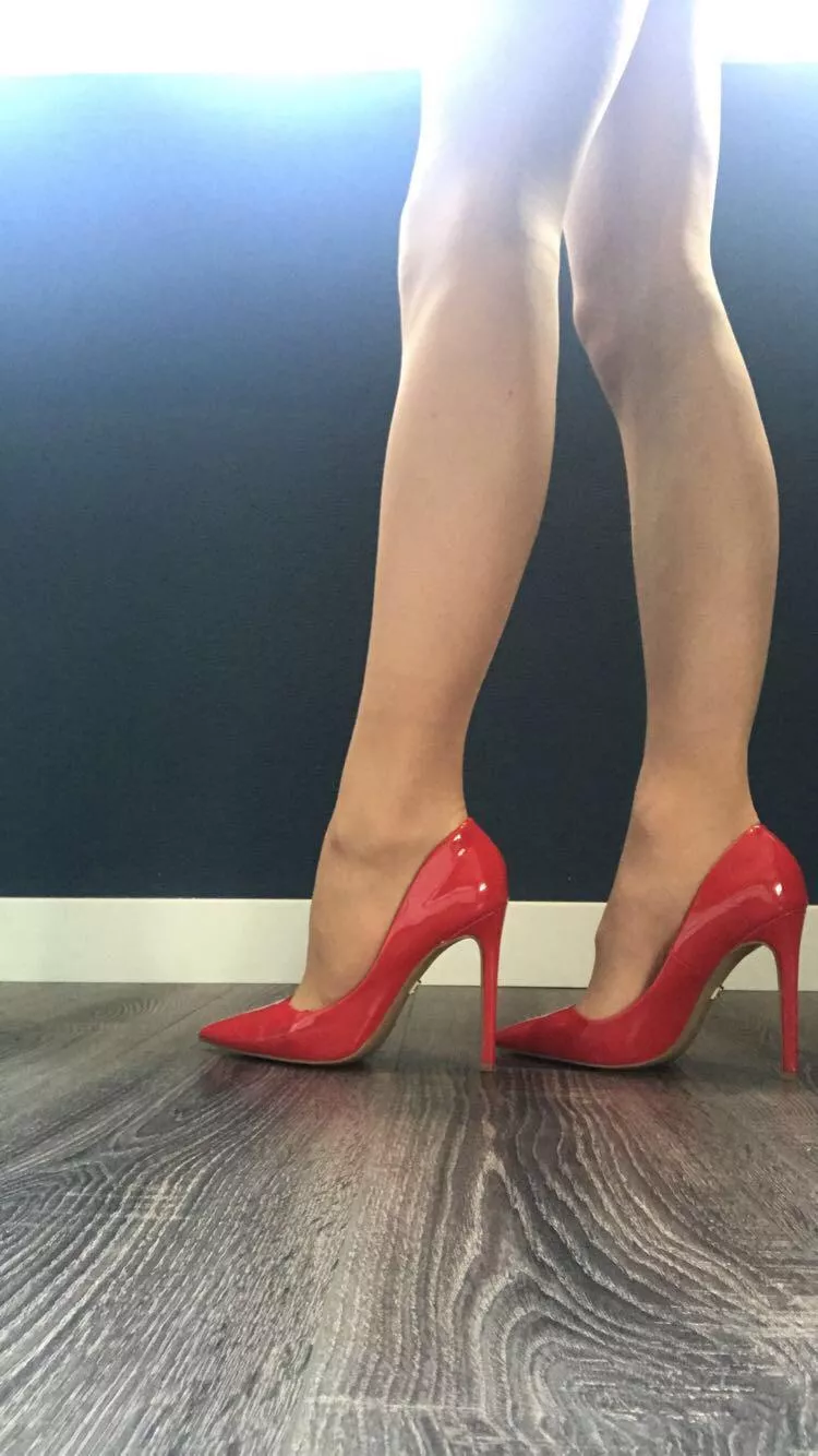 Love the red heels