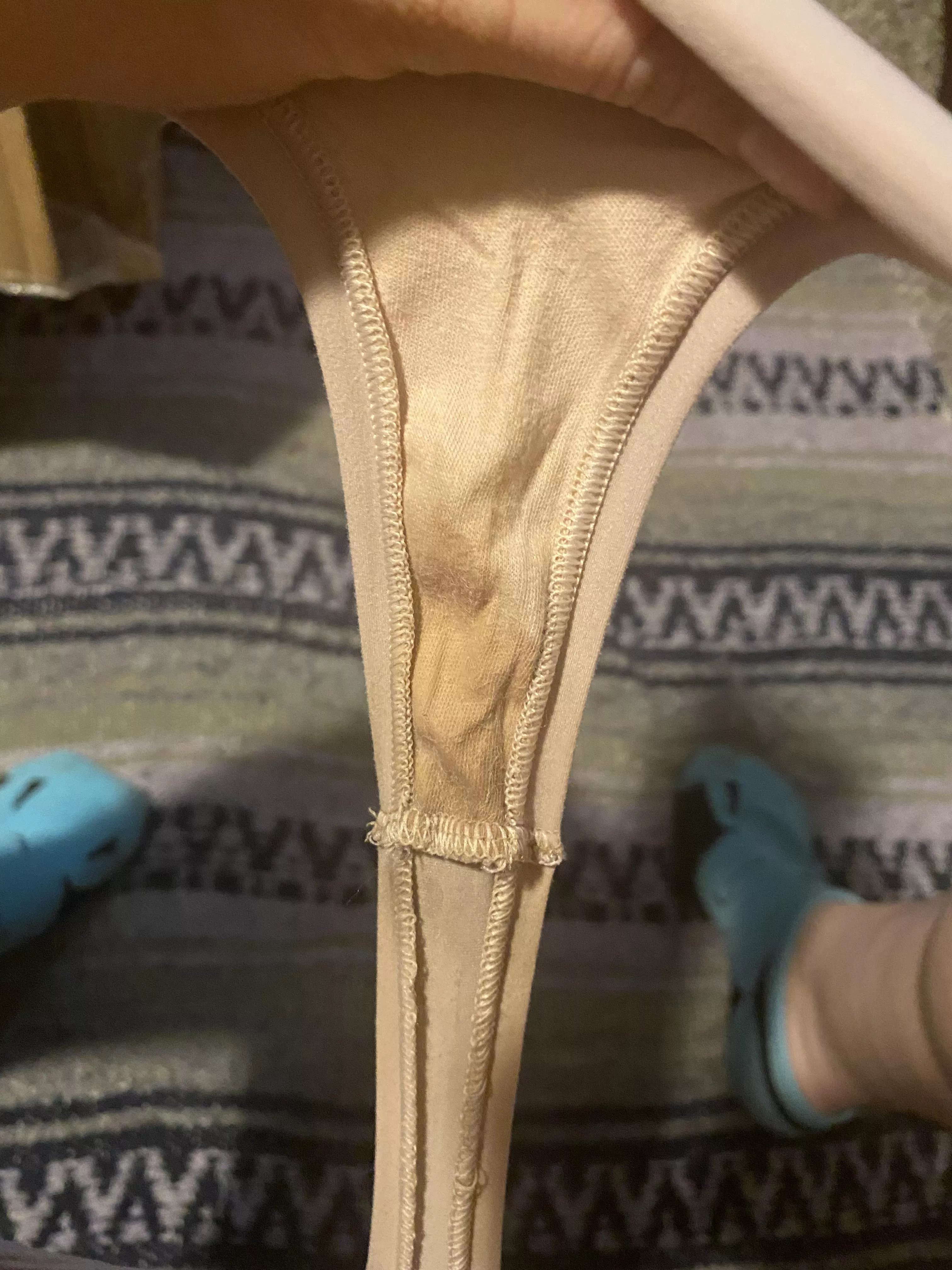 Love this thong. So soft and comfy. This was after a day of the gym and some cleaning. 🥺💗 [oc] [pink] [kawaii]