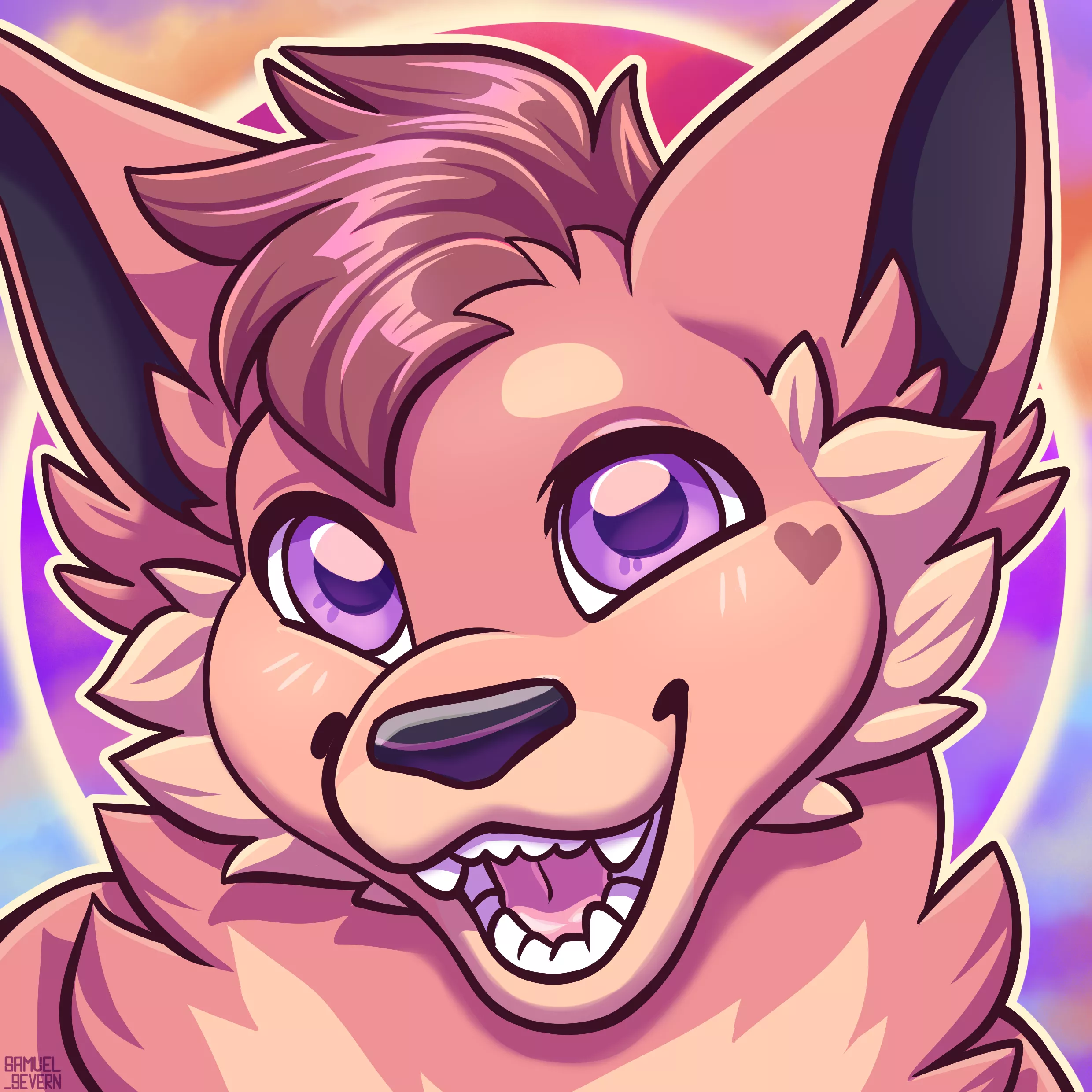 Loved drawing this cutie pie, really nice palette. Icon for @ben_wah_ben_wah( art by me @SevernSamuel on twitter)