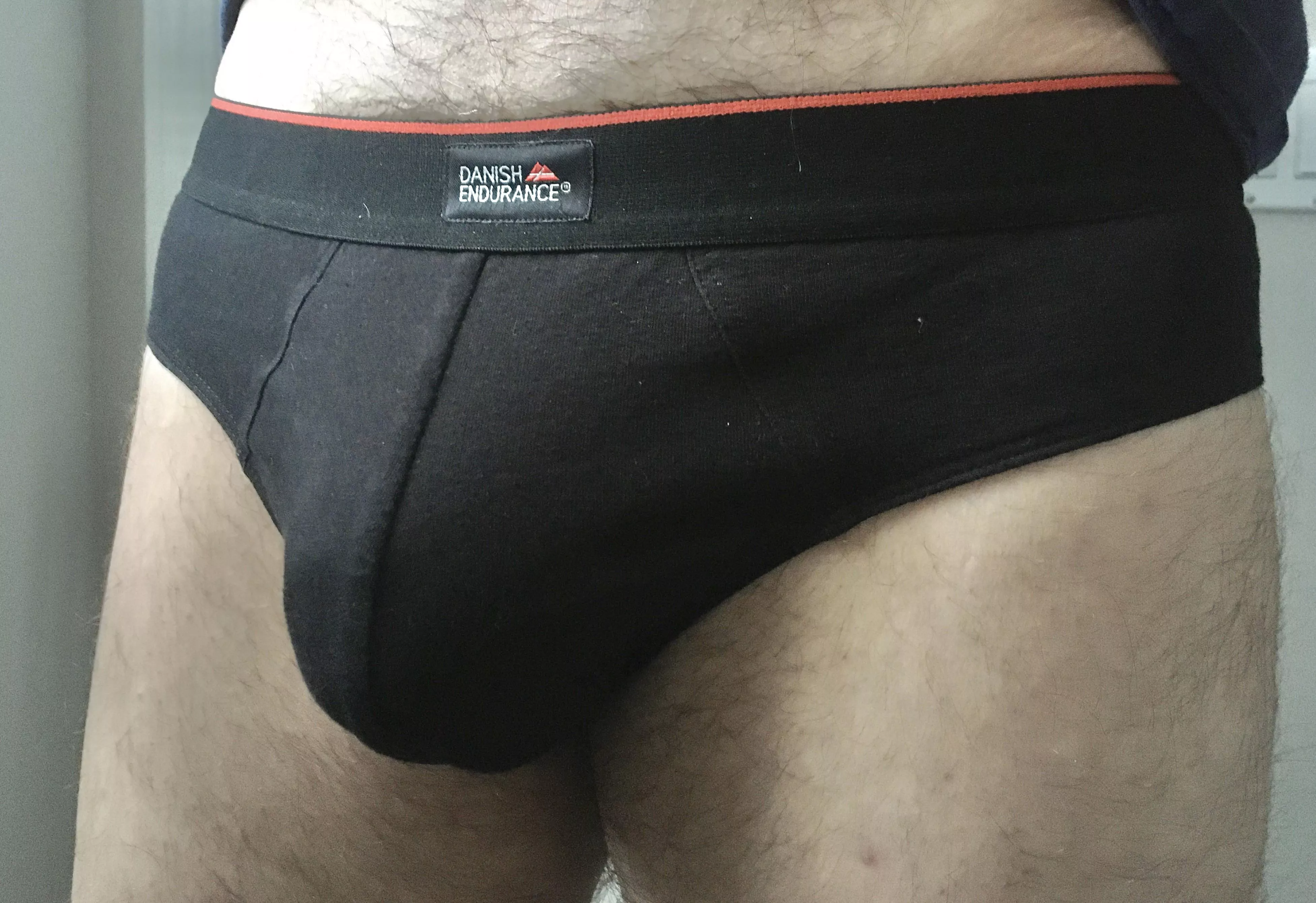 Loving these Danish briefs... great for a day of manual labour!