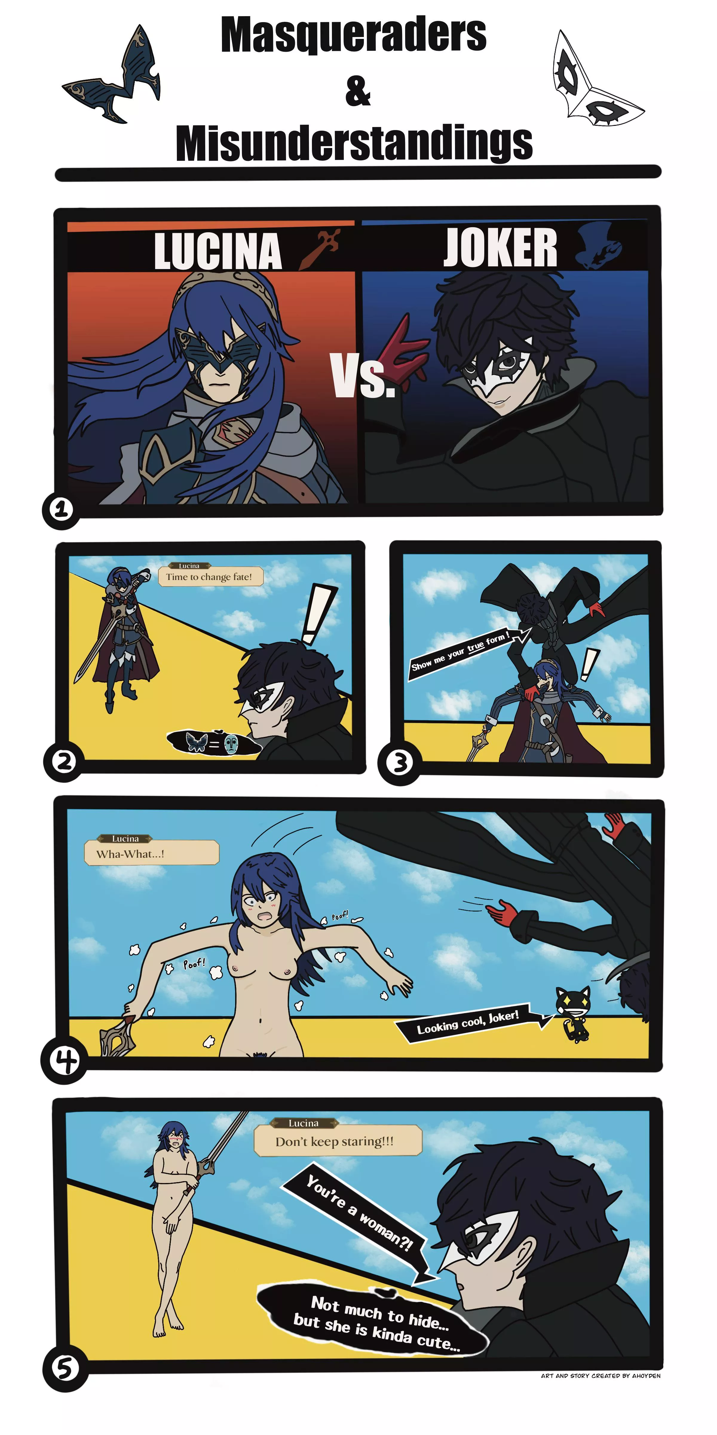 Lucina x Joker Comic