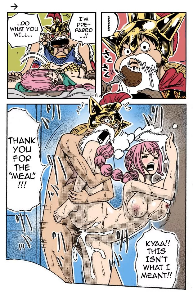 Lucy gets a taste of a warrior's pussy