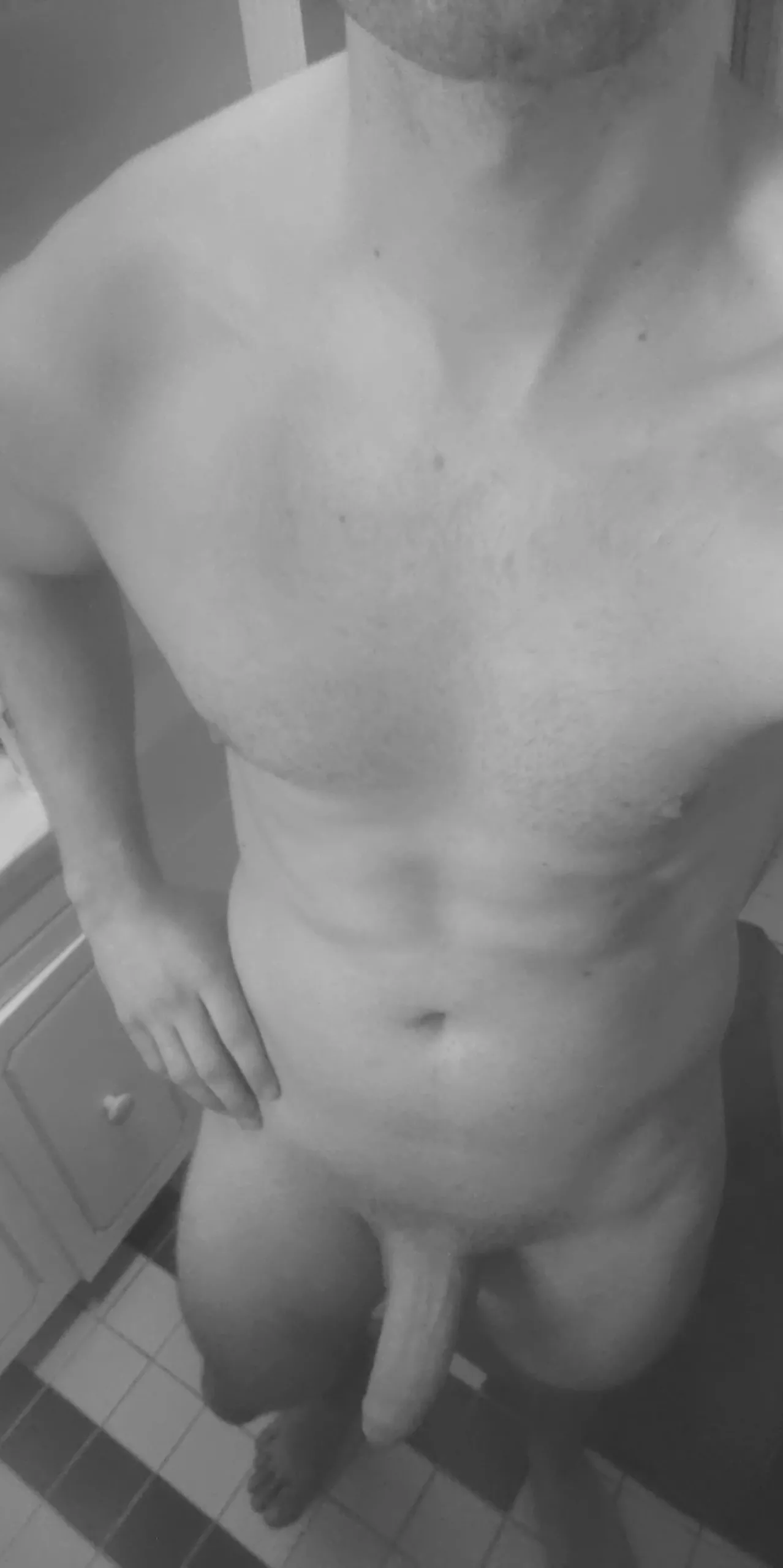 [M], 29, 80kgs, 5'11 - Black and white normalnudes are the new vogue