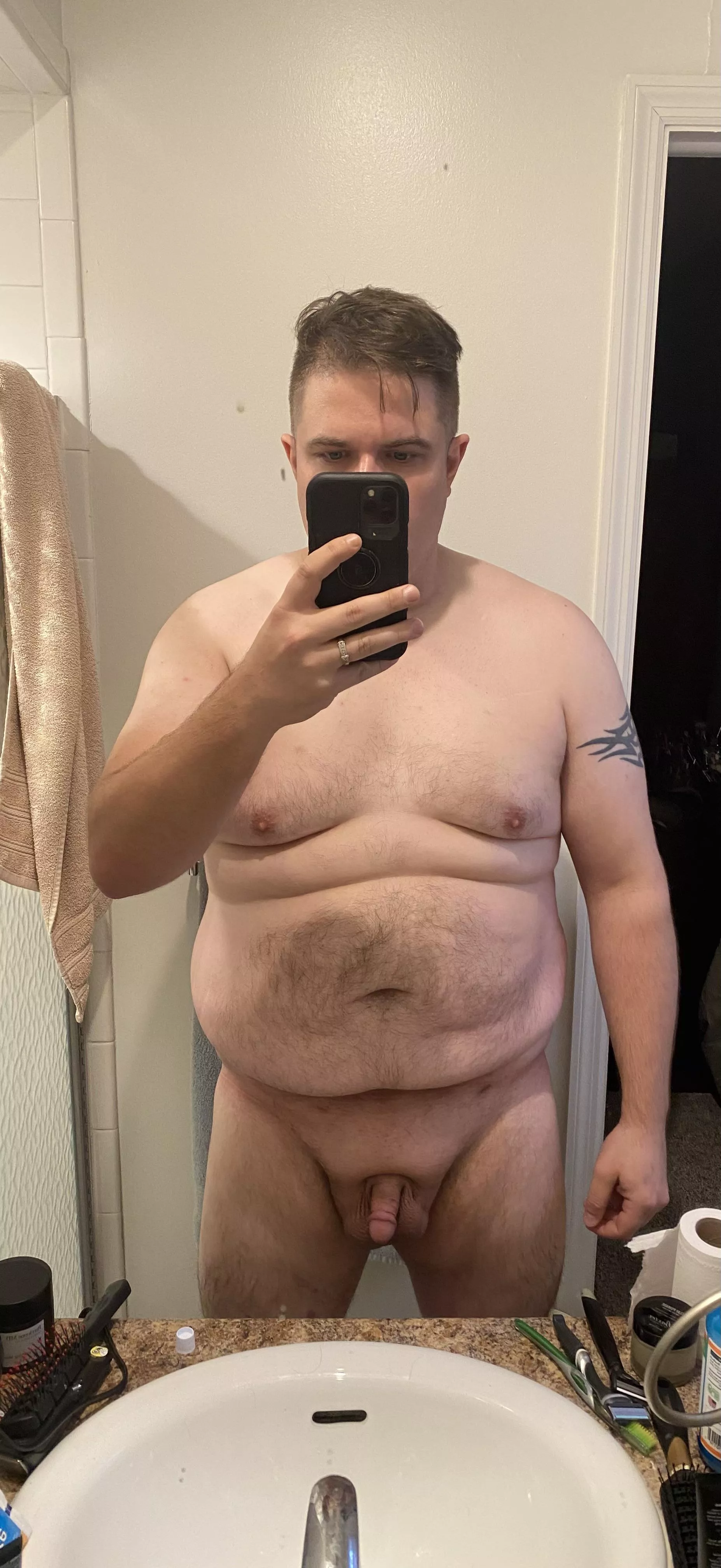 M [34] 6’1 255lbs. Hard to believe I used to be 309lbs! Stoked that I am down 54lbs