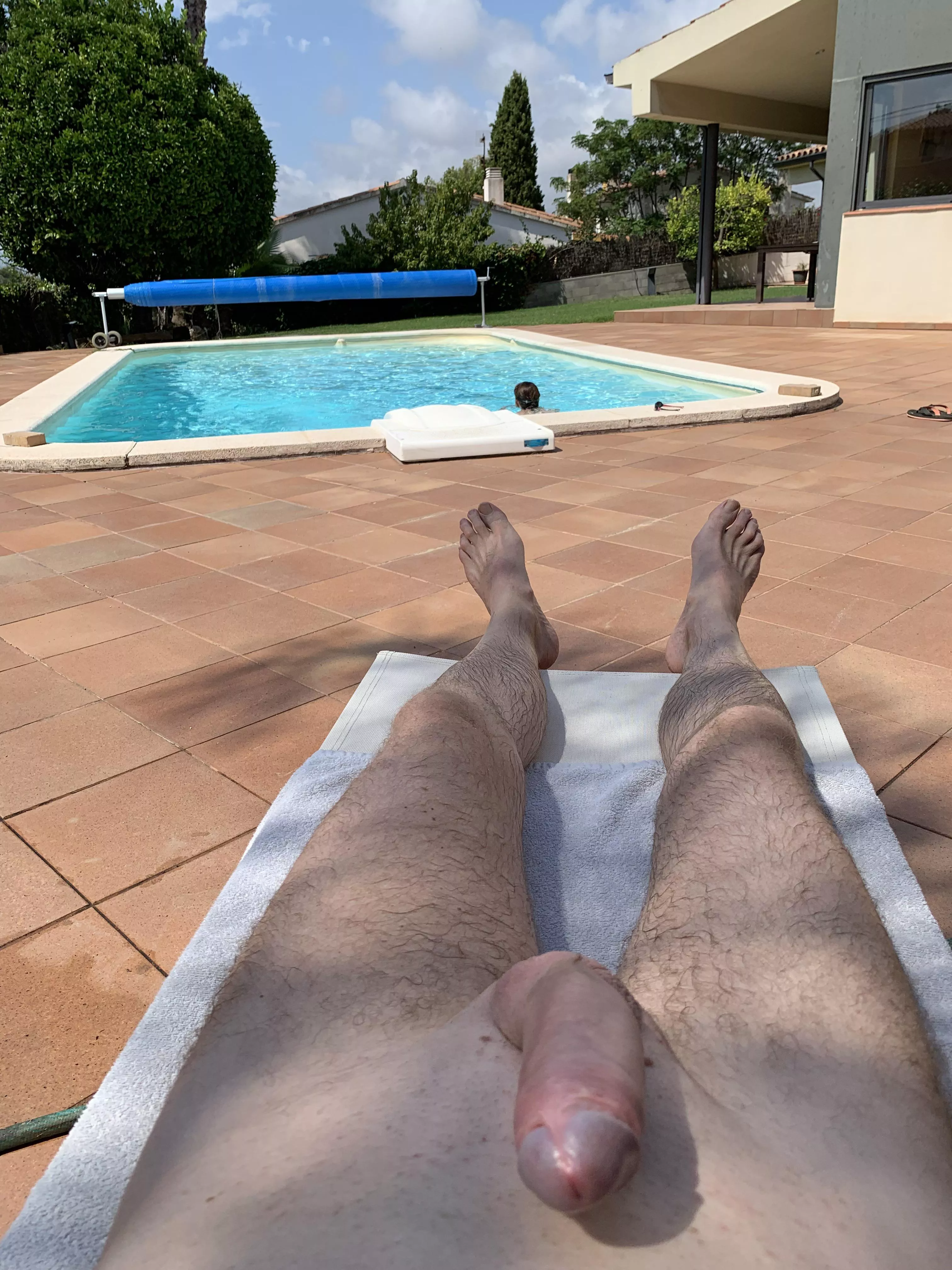 [m] 58 at pool in full view of neighbours