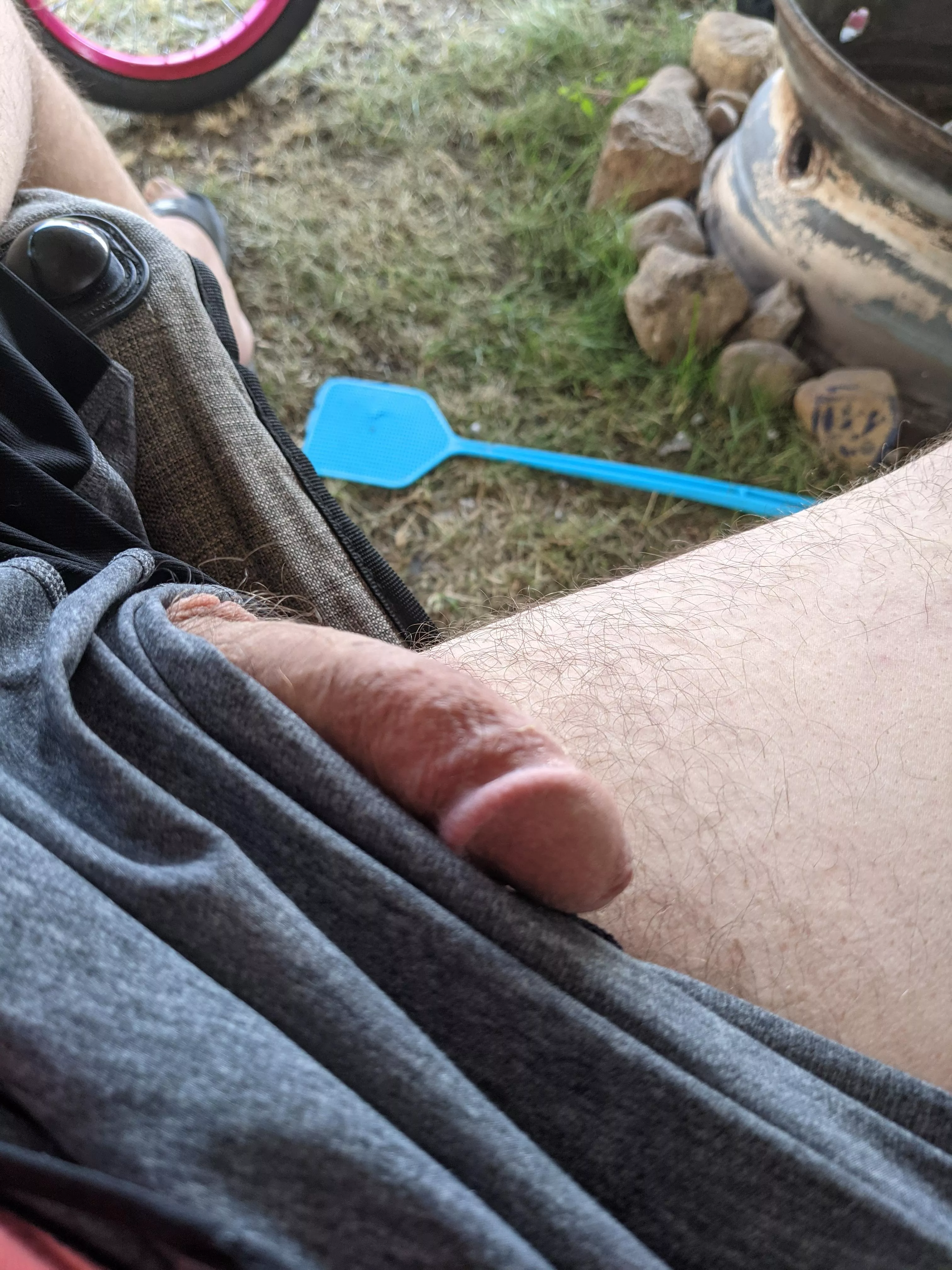 (m) bored and hanging out