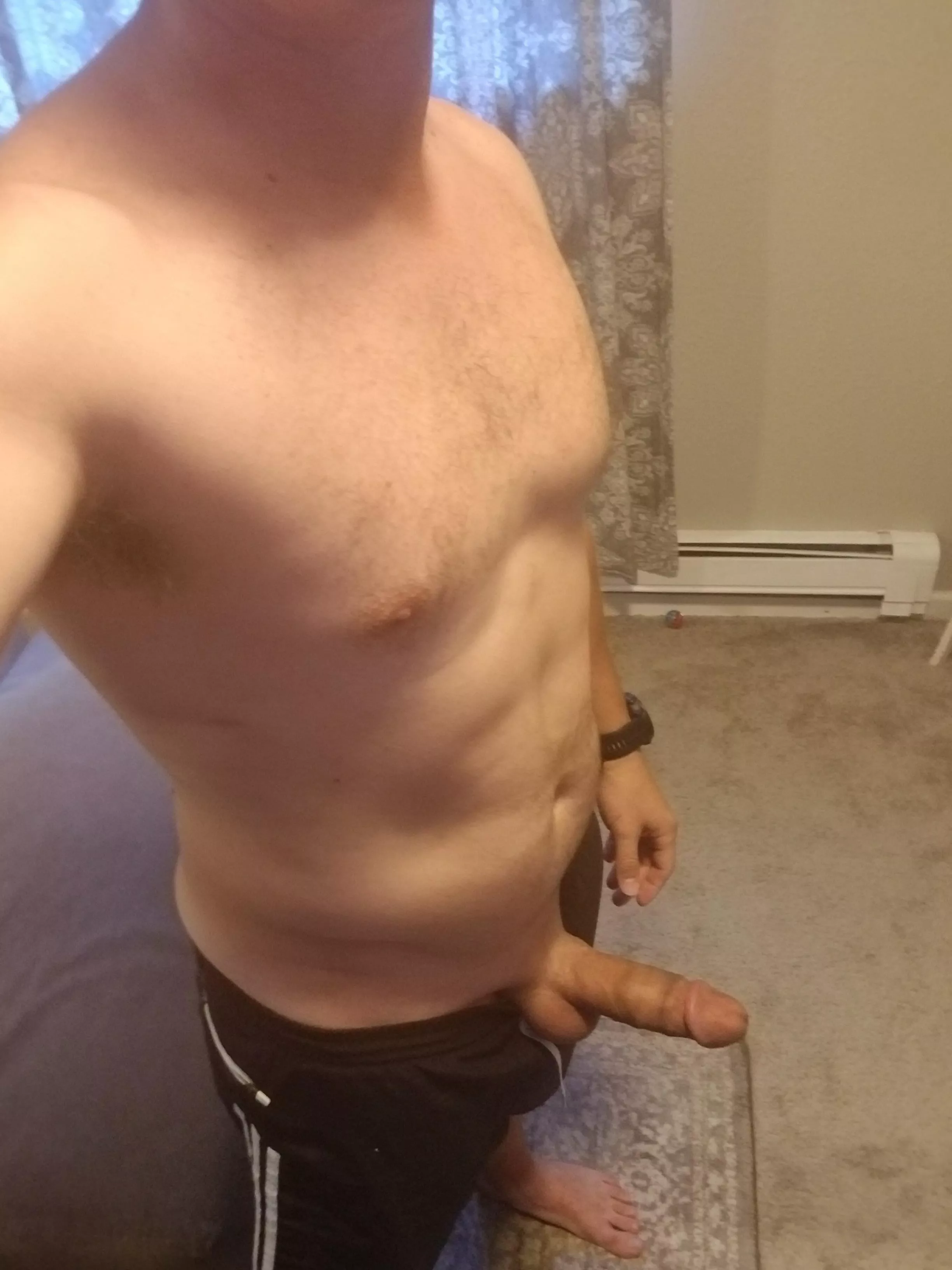 (M) Just got done with a workout