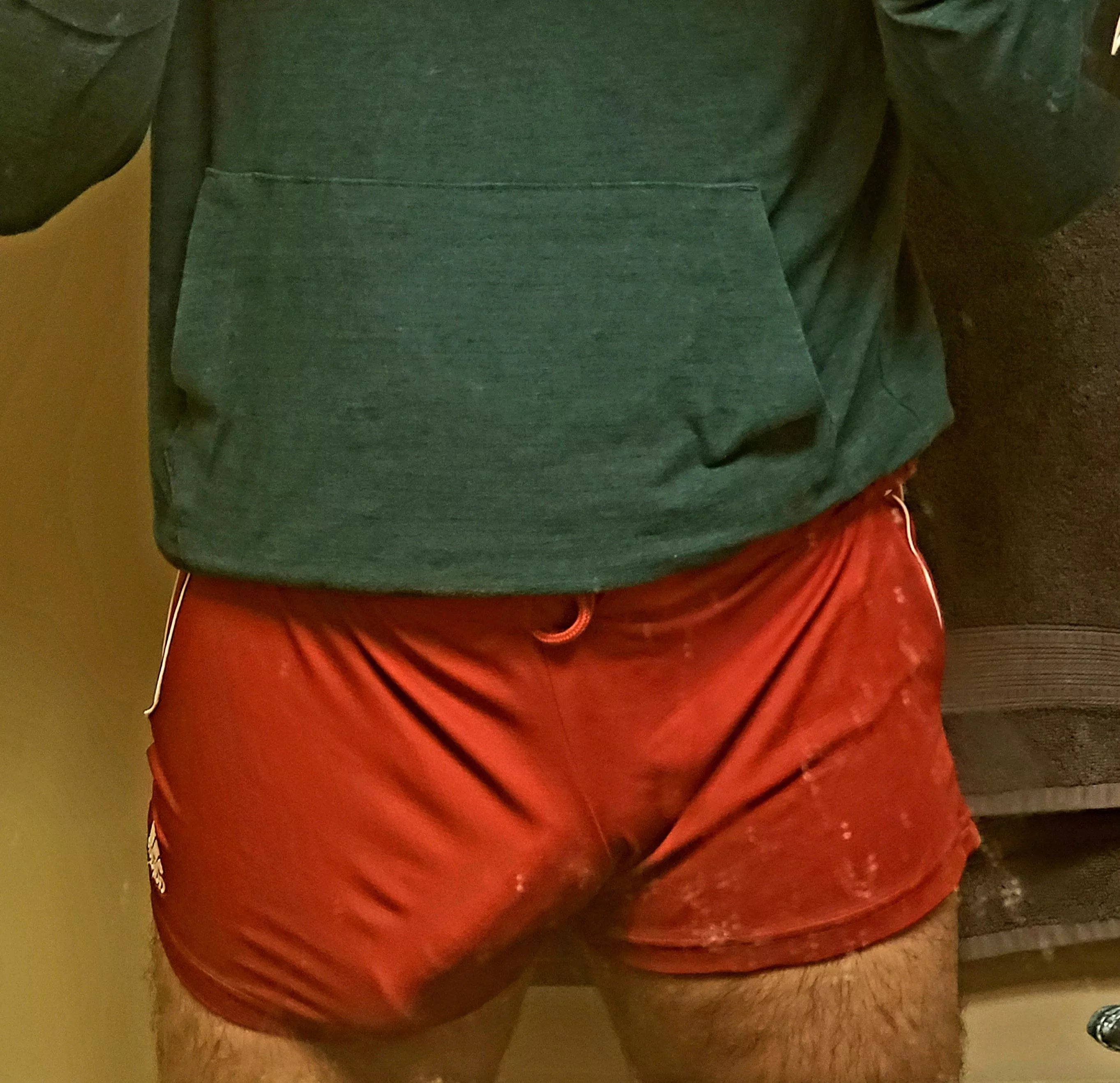 [M] New shorts arrived too small. Should I still go for my run??