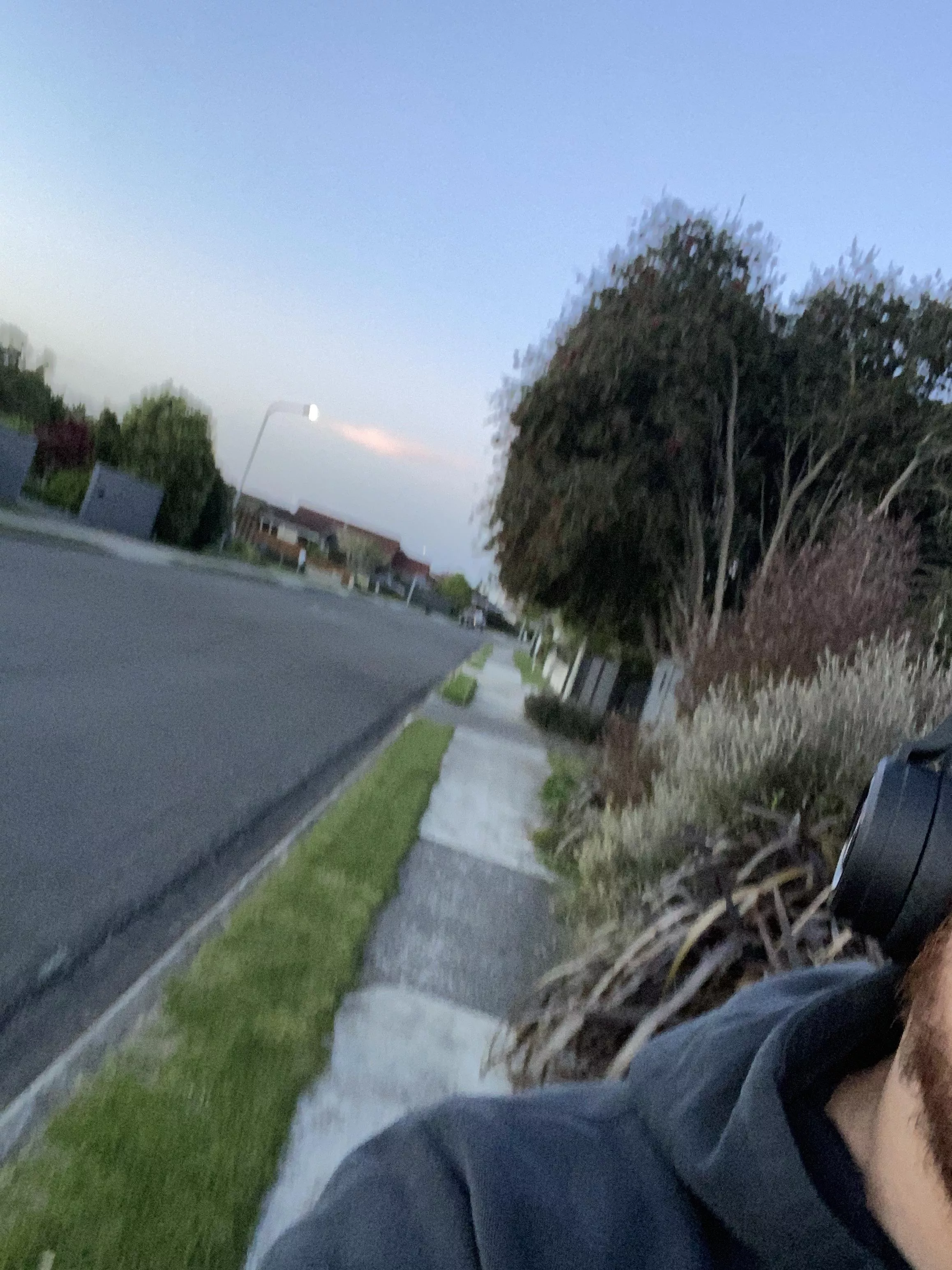 [m] one day I’ll take a naked early morning walk 😬