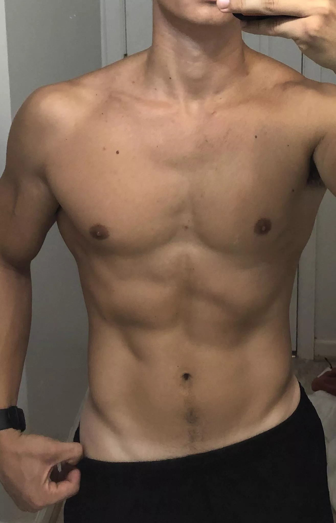 [M] working on shedding body fat.