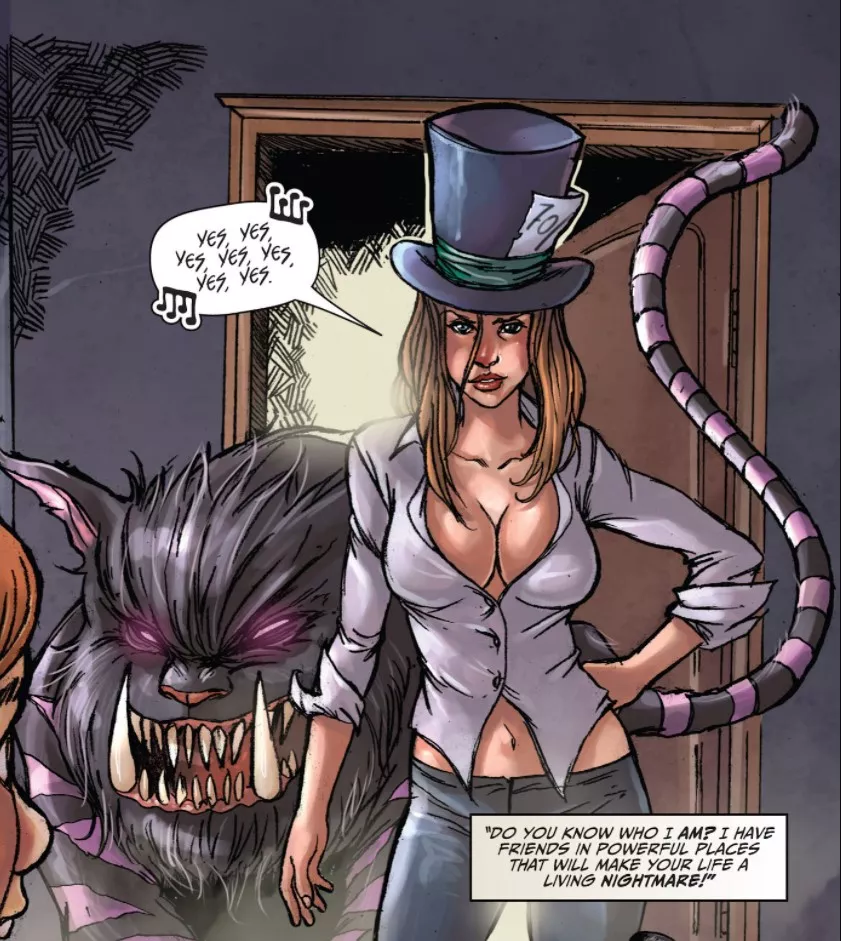 Mad Hatter's Cleavage [Grimm Fairy Tales presents Wonderland #17]