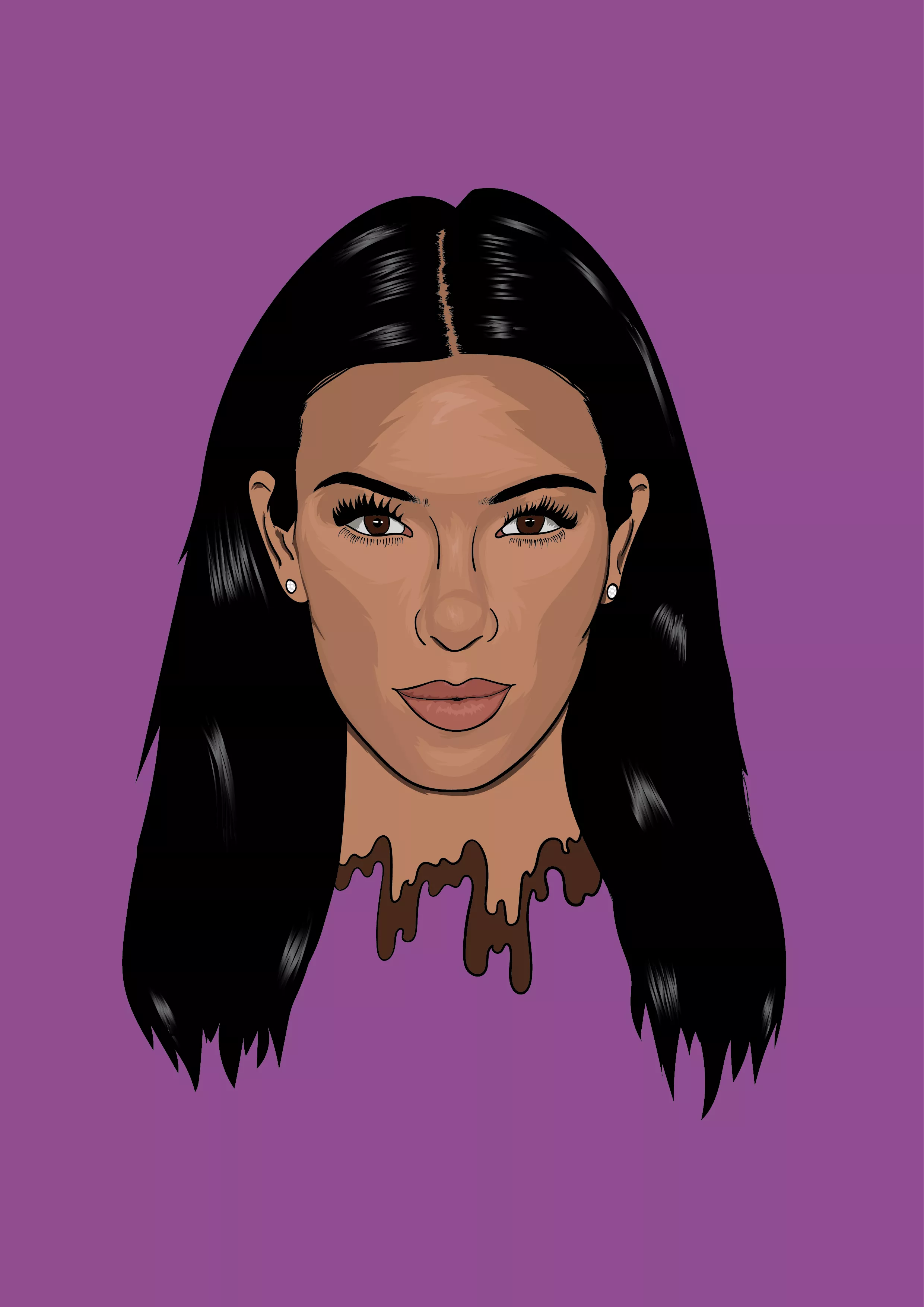 Made a drawing of Kim