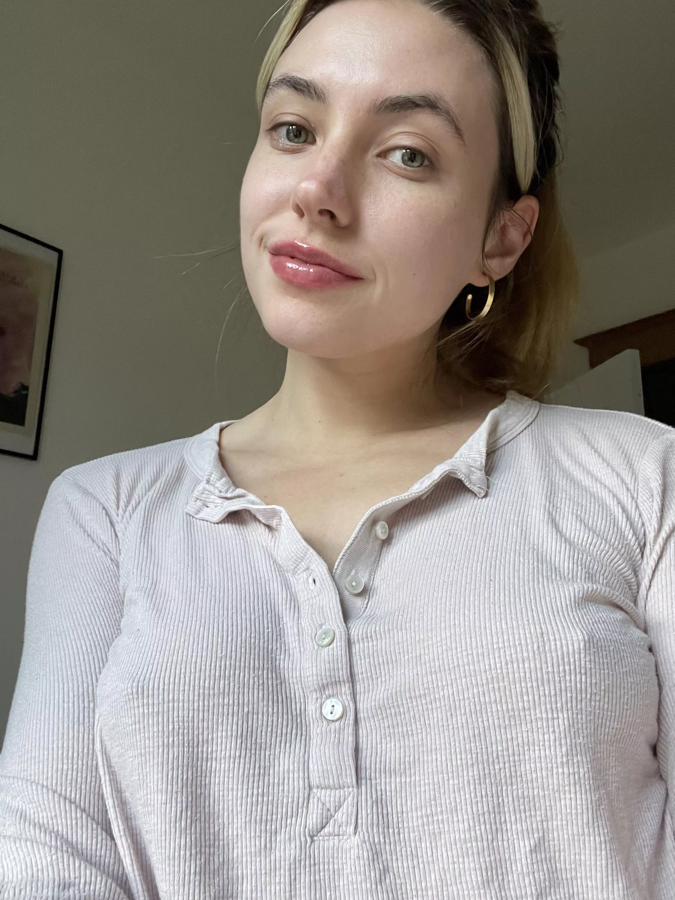 Makeupless, braless Tuesday!