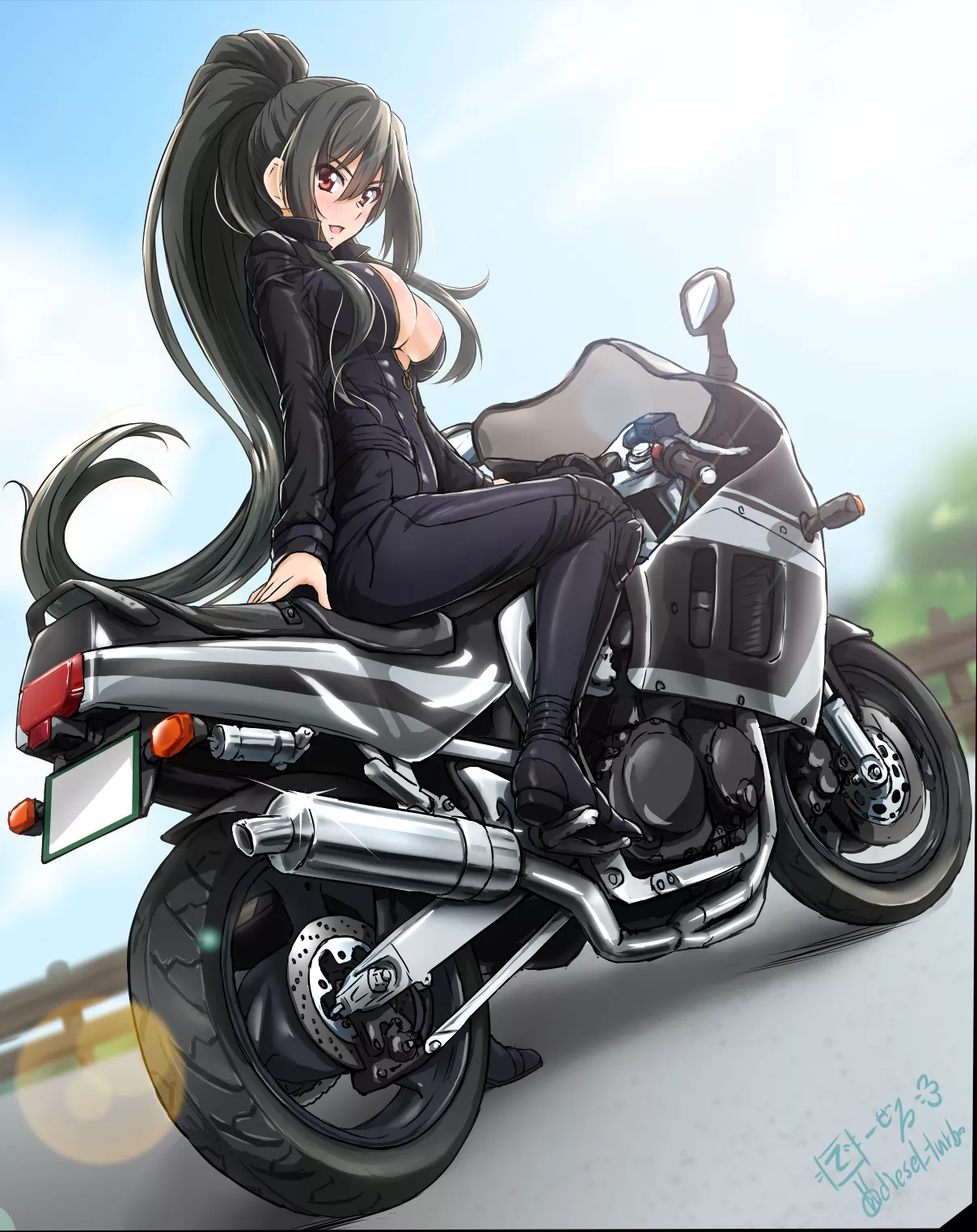 Maki Going Out For A Ride (Diesel-Turbo) [Grisaia ]