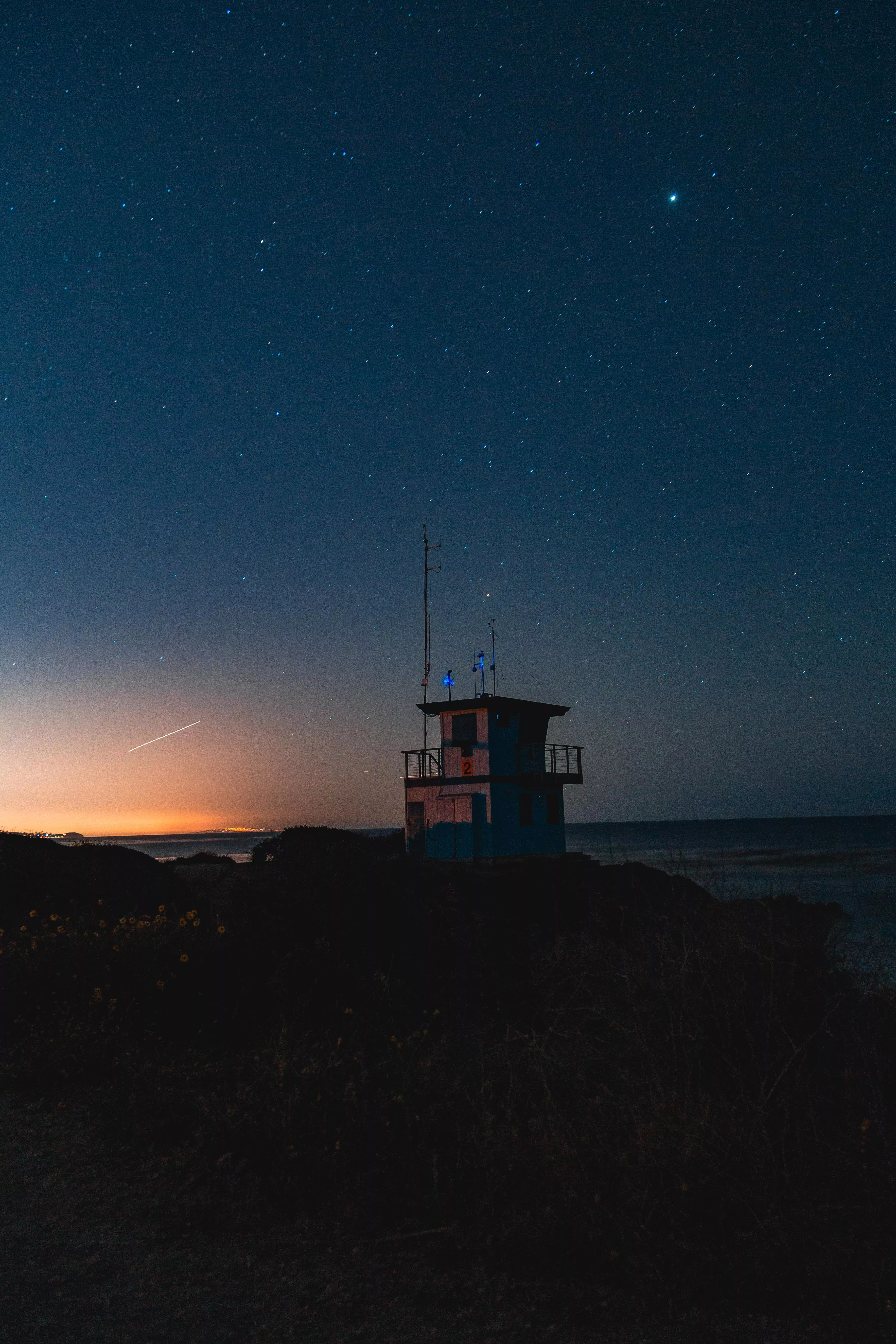 Malibu Beach at night [OC]