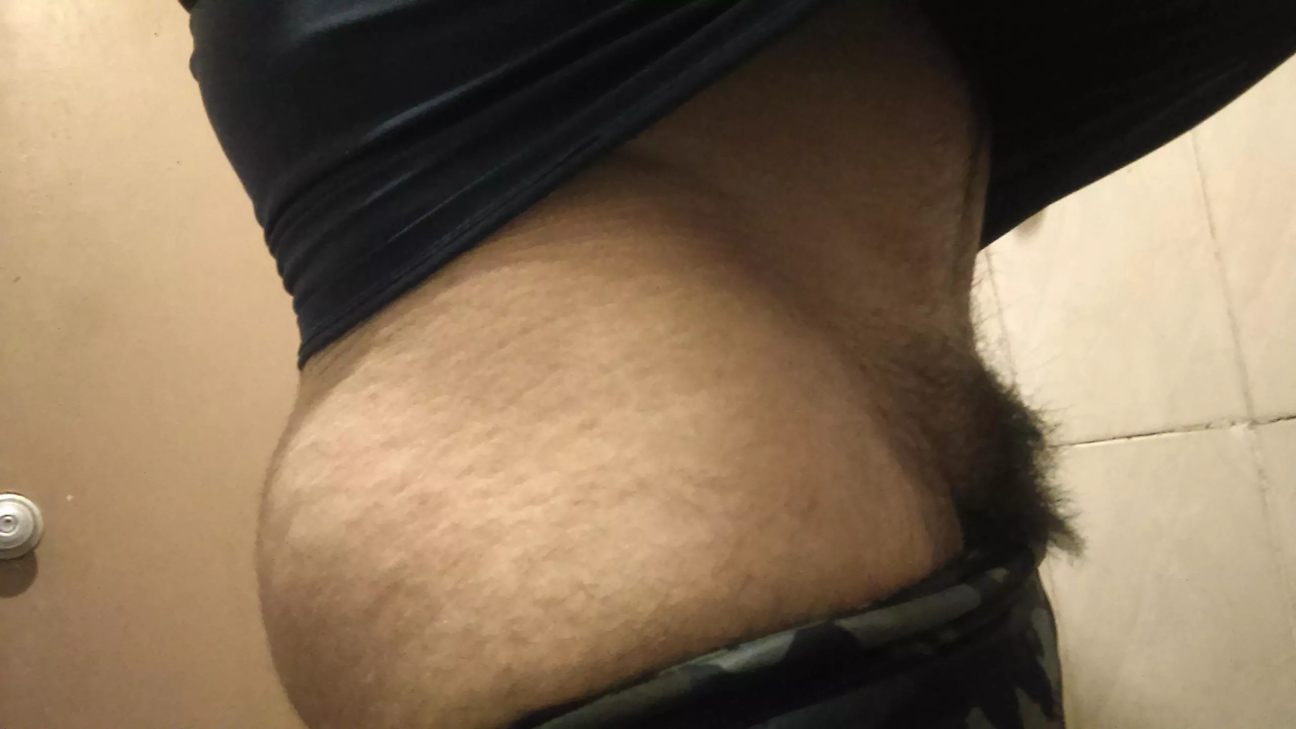 Man ass with a side of pubes I guess